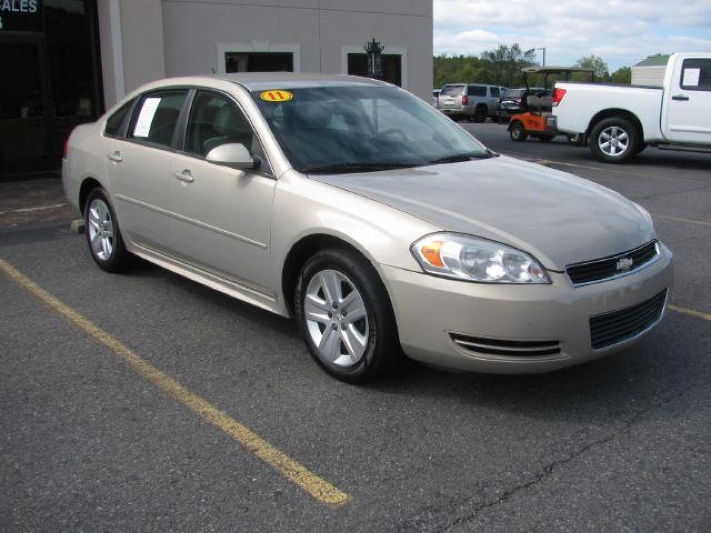 2011 Tan Chevrolet Impala LS (2G1WA5EK9B1) with an 3.5L V6 OHV 16V FFV engine, 4-Speed Automatic transmission, located at 2443 Albert Pike, Hot Springs, AR, 71913, (501) 623-6255, 34.492222, -93.109993 - Photo#0