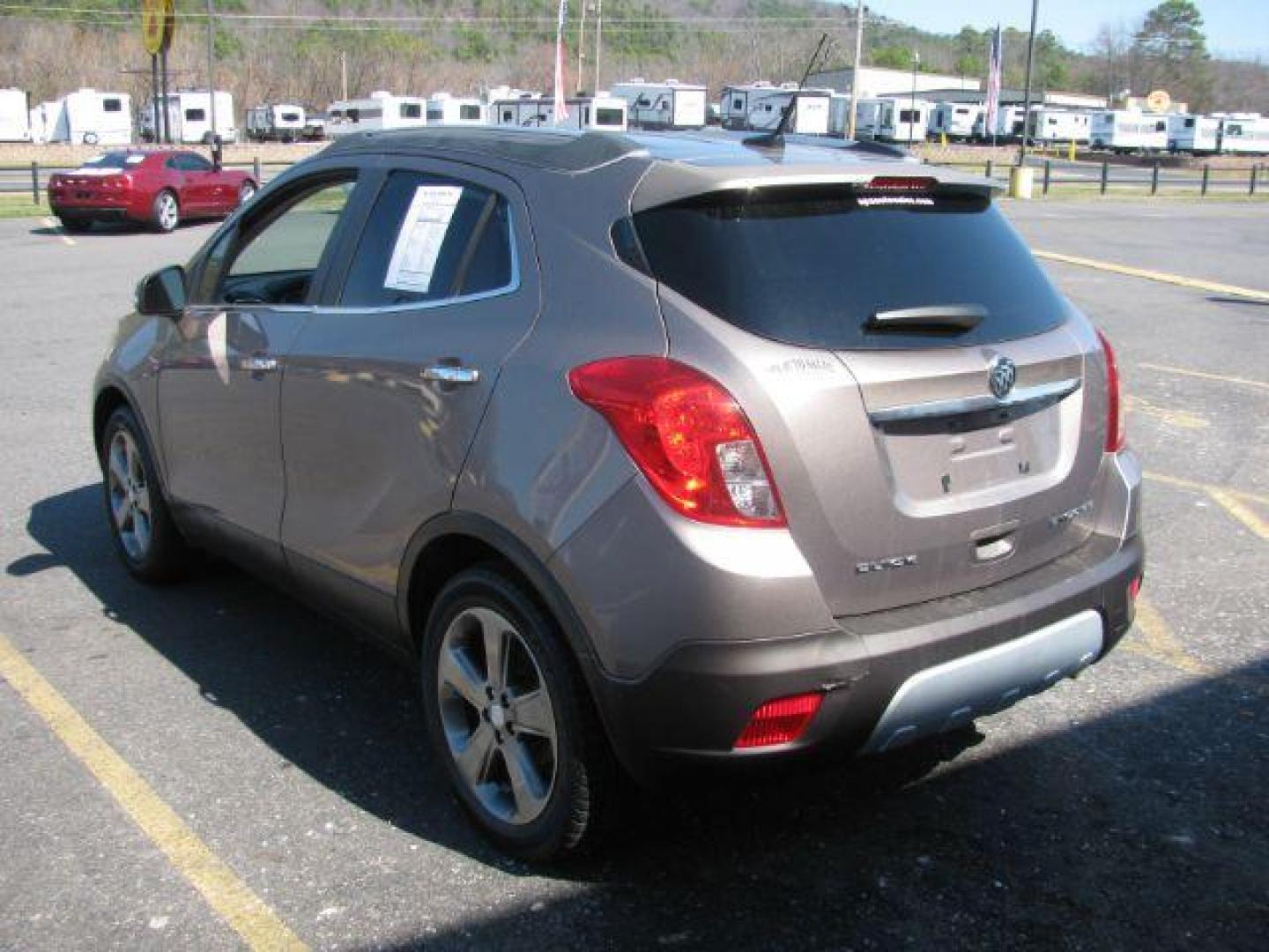 2014 Brown Buick Encore Leather FWD (KL4CJCSB7EB) with an 1.4L L4 DOHC 16V TURBO engine, 6-Speed Automatic transmission, located at 2443 Albert Pike, Hot Springs, AR, 71913, (501) 623-6255, 34.492222, -93.109993 - Photo#2