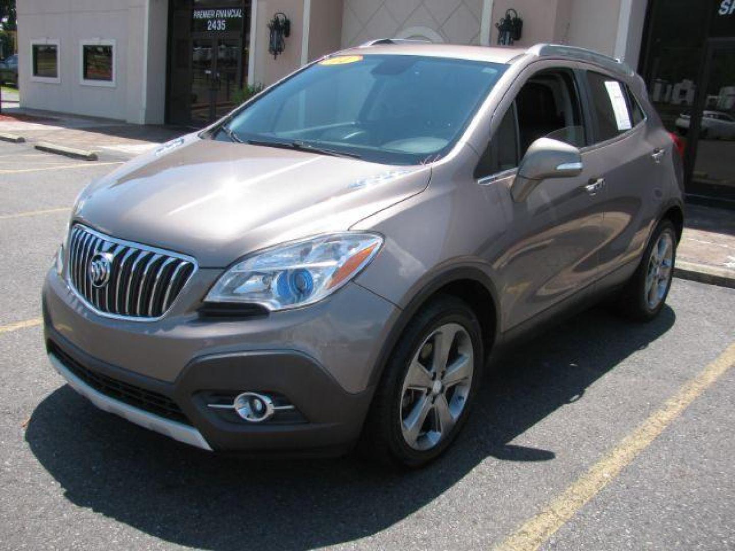 2014 Brown Buick Encore Leather FWD (KL4CJCSB7EB) with an 1.4L L4 DOHC 16V TURBO engine, 6-Speed Automatic transmission, located at 2443 Albert Pike, Hot Springs, AR, 71913, (501) 623-6255, 34.492222, -93.109993 - Photo#5