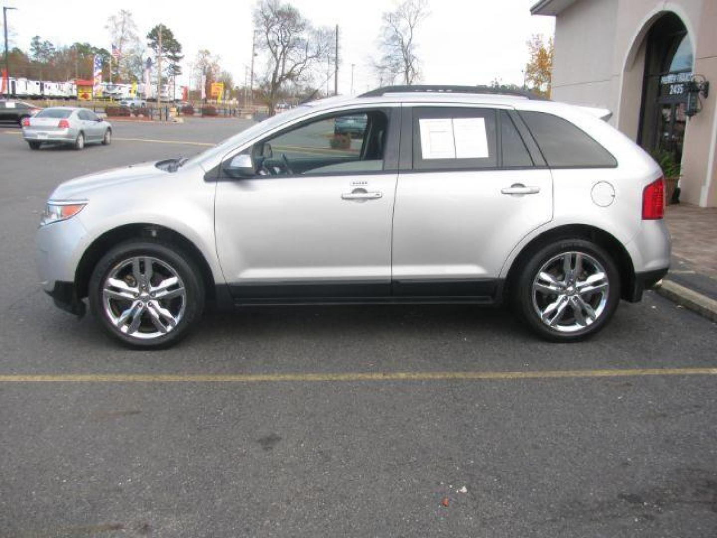 2013 Silver Ford Edge SEL FWD (2FMDK3J98DB) with an 2.0L L4 DOHC 16V engine, 6-Speed Automatic transmission, located at 2443 Albert Pike, Hot Springs, AR, 71913, (501) 623-6255, 34.492222, -93.109993 - Photo#1