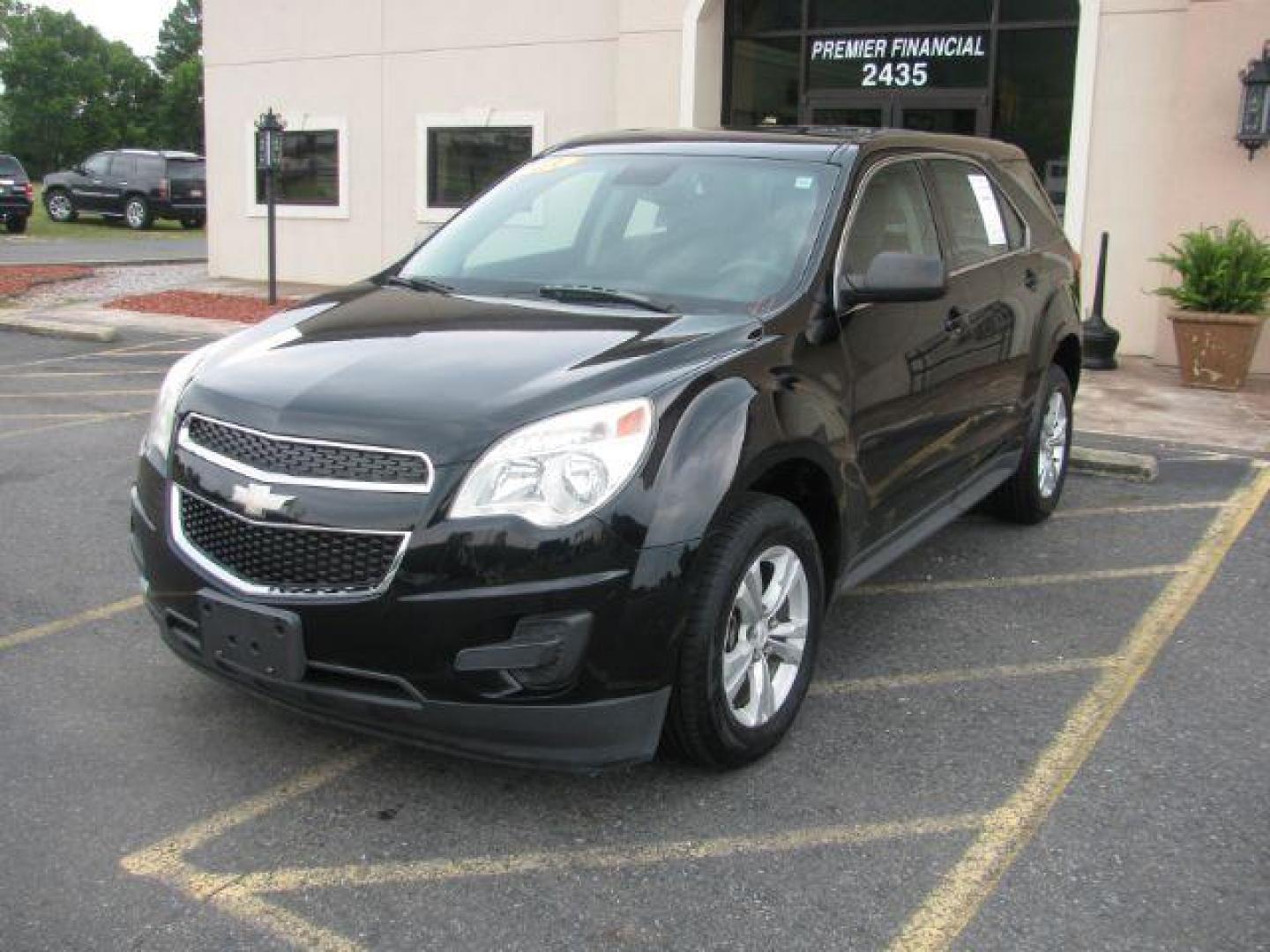 2013 Black Chevrolet Equinox LS 2WD (2GNALBEK1D1) with an 2.4L L4 DOHC 16V engine, 6-Speed Automatic transmission, located at 2443 Albert Pike, Hot Springs, AR, 71913, (501) 623-6255, 34.492222, -93.109993 - Photo#0