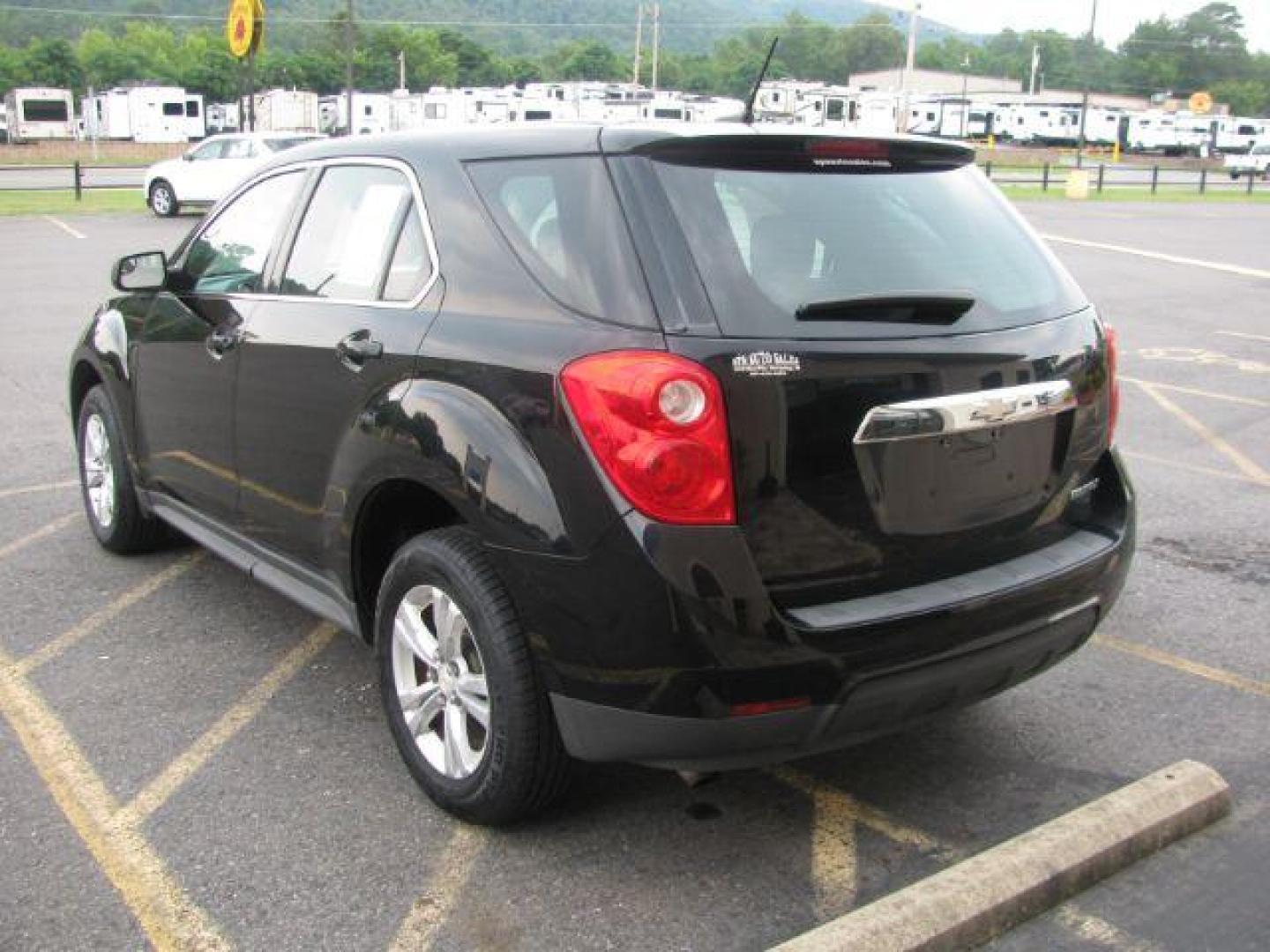 2013 Black Chevrolet Equinox LS 2WD (2GNALBEK1D1) with an 2.4L L4 DOHC 16V engine, 6-Speed Automatic transmission, located at 2443 Albert Pike, Hot Springs, AR, 71913, (501) 623-6255, 34.492222, -93.109993 - Photo#2