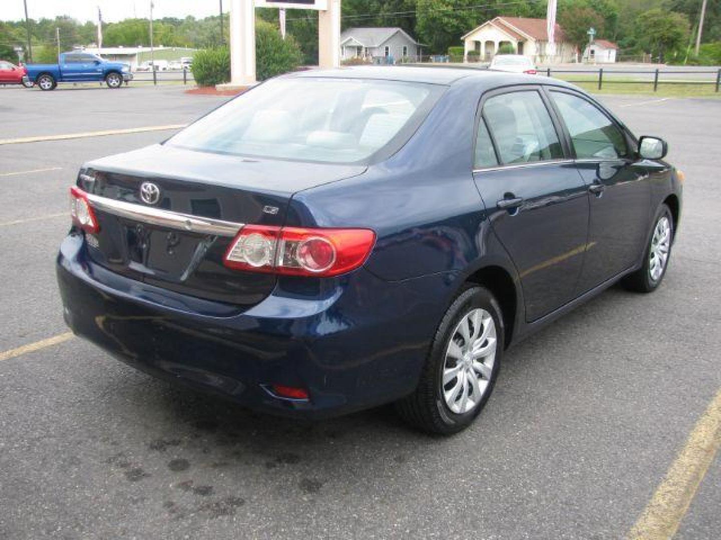 2013 Blue Toyota Corolla LE 4-Speed AT (5YFBU4EE4DP) with an 1.8L L4 DOHC 16V engine, 4-Speed Automatic transmission, located at 2443 Albert Pike, Hot Springs, AR, 71913, (501) 623-6255, 34.492222, -93.109993 - Photo#3