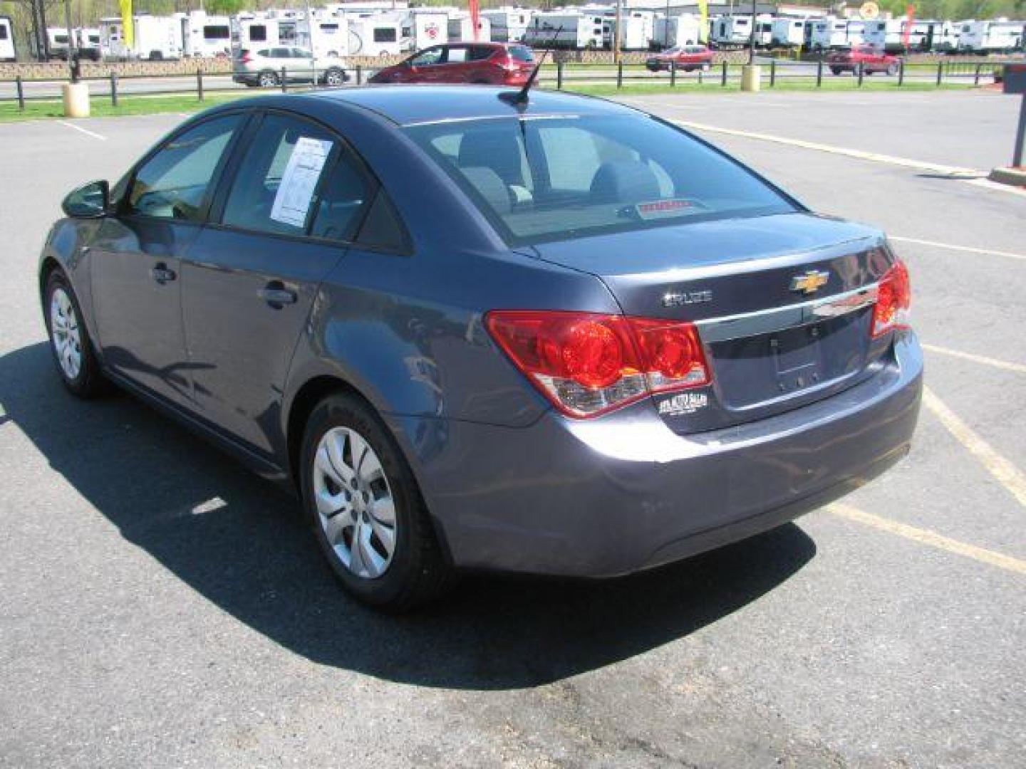 2014 Gray Chevrolet Cruze LS Auto (1G1PA5SH3E7) with an 1.8L L4 DOHC 16V FFV engine, 6-Speed Automatic transmission, located at 2443 Albert Pike, Hot Springs, AR, 71913, (501) 623-6255, 34.492222, -93.109993 - Photo#3