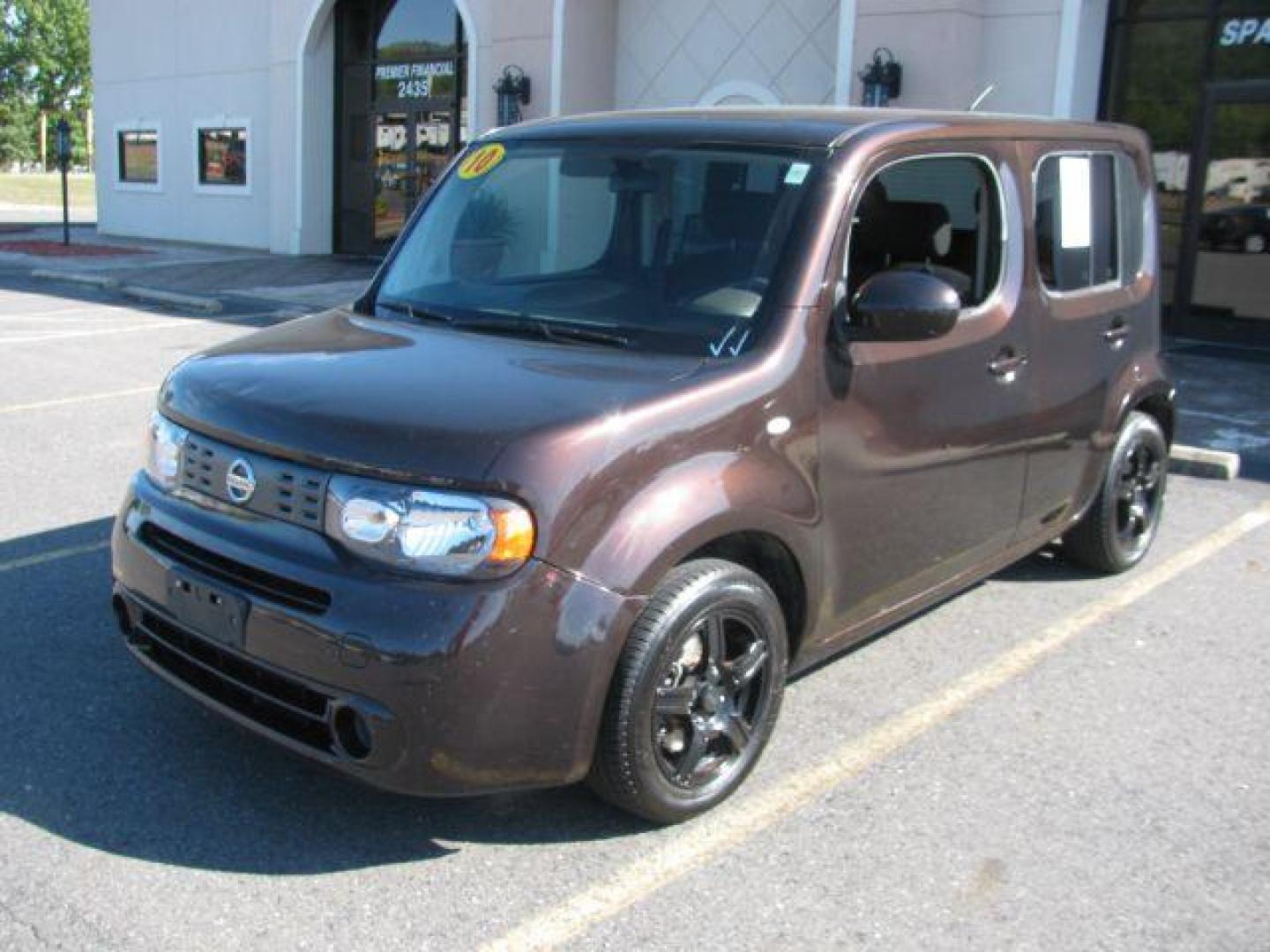 2010 Maroon Nissan cube 1.8 Base (JN8AZ2KR4AT) with an 1.8L L4 DOHC 16V engine, 6-Speed Manual transmission, located at 2443 Albert Pike, Hot Springs, AR, 71913, (501) 623-6255, 34.492222, -93.109993 - Photo#0