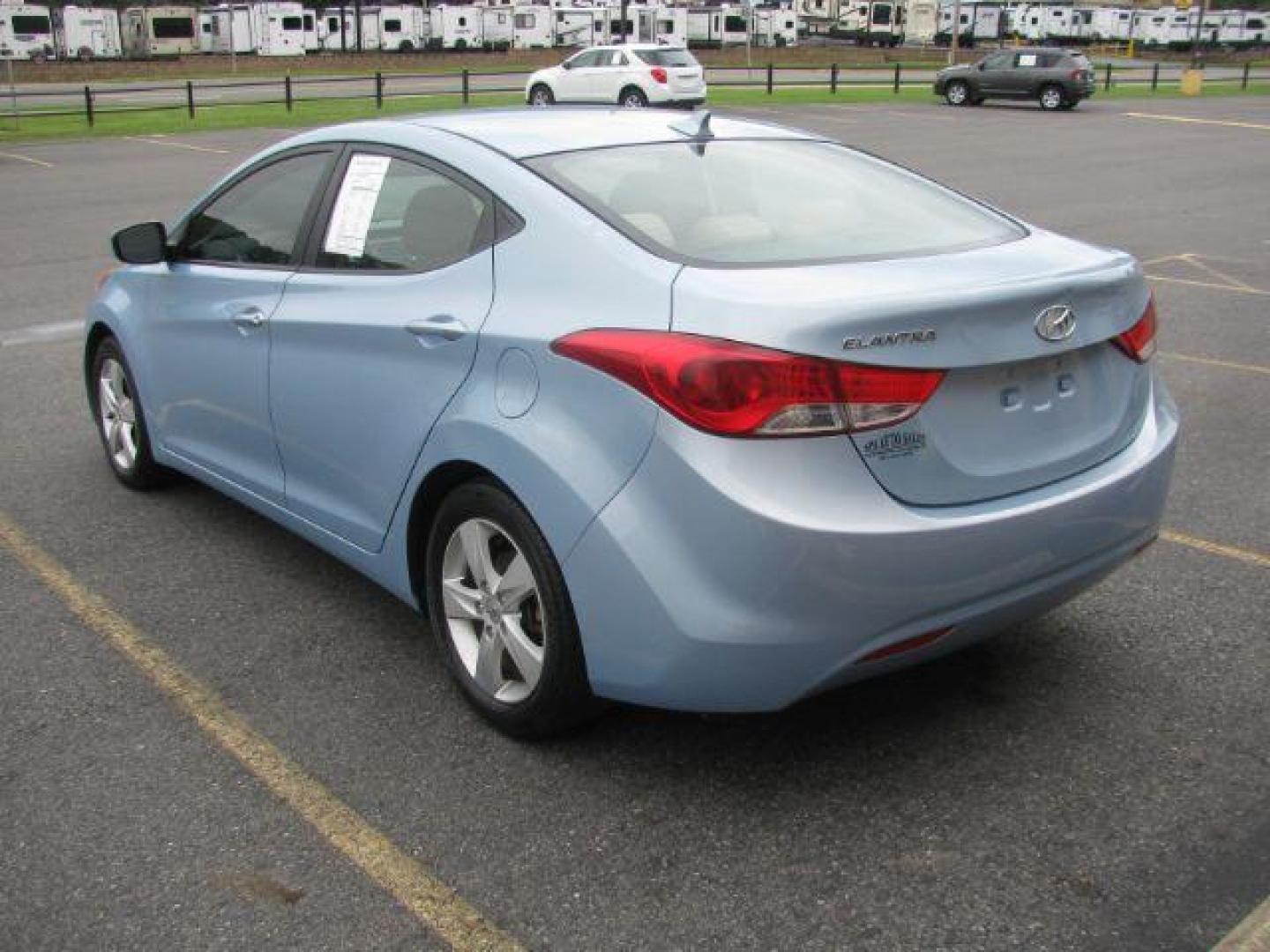 2013 Blue Hyundai Elantra GLS A/T (KMHDH4AE1DU) with an 1.8L L4 DOHC 16V engine, 6-Speed Automatic transmission, located at 2443 Albert Pike, Hot Springs, AR, 71913, (501) 623-6255, 34.492222, -93.109993 - Photo#2