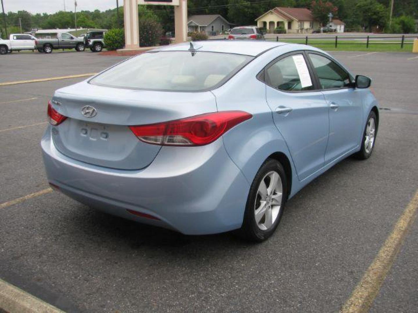 2013 Blue Hyundai Elantra GLS A/T (KMHDH4AE1DU) with an 1.8L L4 DOHC 16V engine, 6-Speed Automatic transmission, located at 2443 Albert Pike, Hot Springs, AR, 71913, (501) 623-6255, 34.492222, -93.109993 - Photo#3