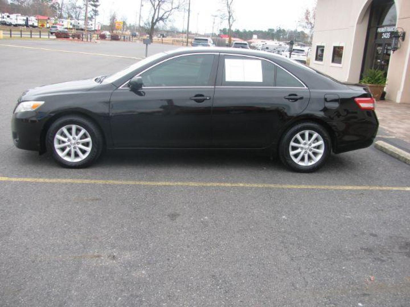 2011 Black Toyota Camry Base 6-Spd AT (4T4BF3EK4BR) with an 2.5L L4 DOHC 16V engine, 6-Speed Automatic transmission, located at 2443 Albert Pike, Hot Springs, AR, 71913, (501) 623-6255, 34.492222, -93.109993 - Photo#1