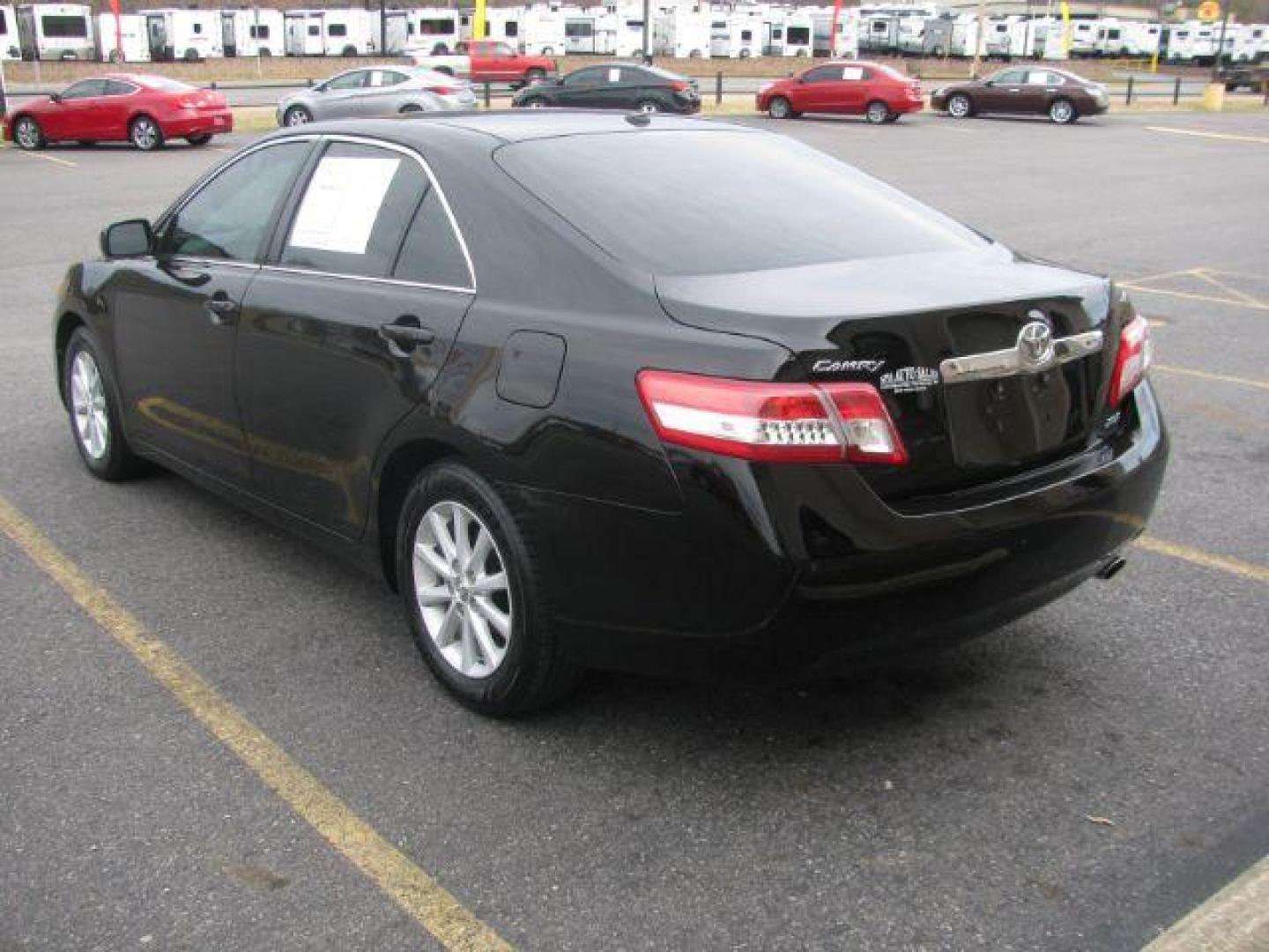 2011 Black Toyota Camry Base 6-Spd AT (4T4BF3EK4BR) with an 2.5L L4 DOHC 16V engine, 6-Speed Automatic transmission, located at 2443 Albert Pike, Hot Springs, AR, 71913, (501) 623-6255, 34.492222, -93.109993 - Photo#2