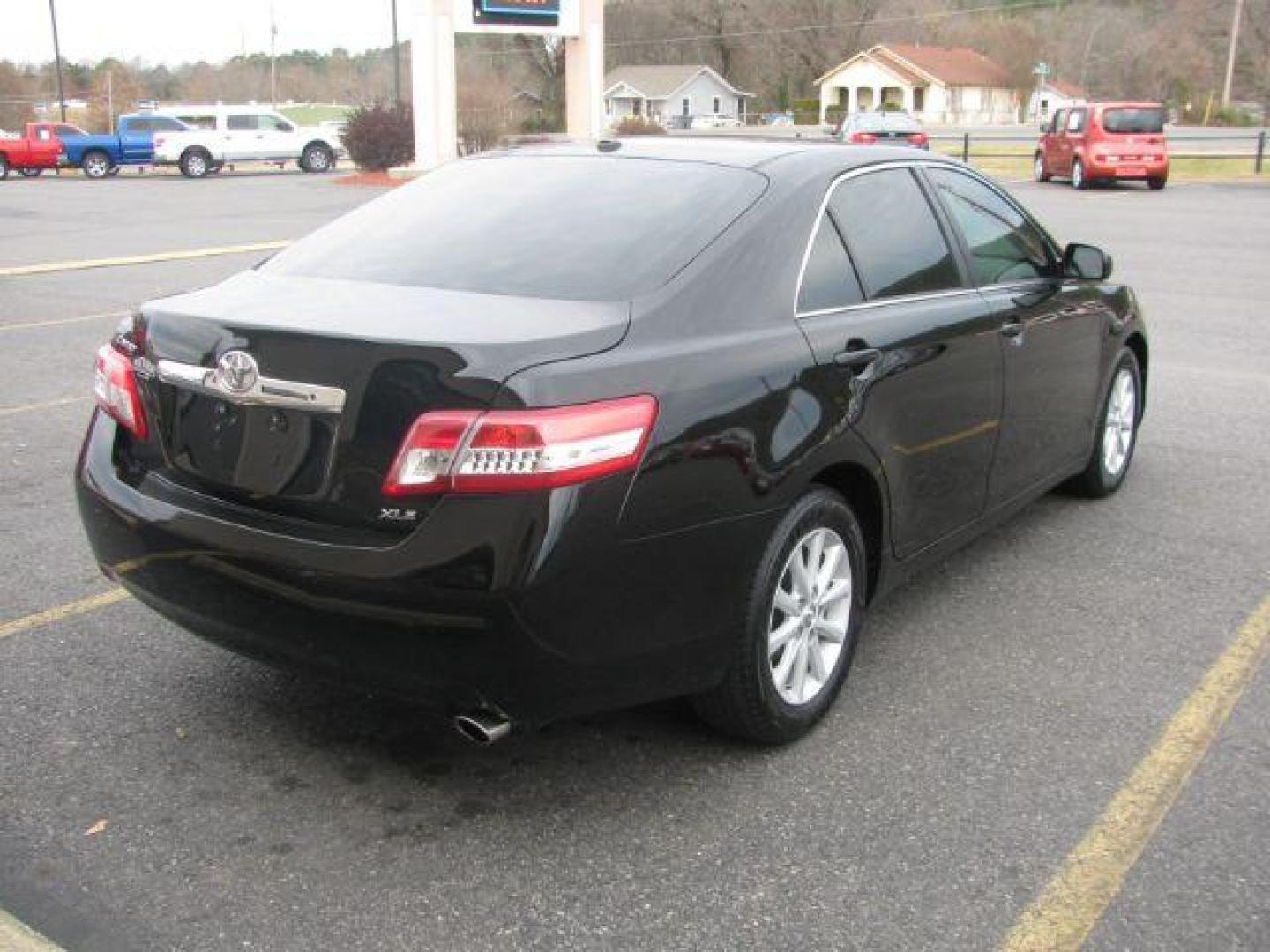 2011 Black Toyota Camry Base 6-Spd AT (4T4BF3EK4BR) with an 2.5L L4 DOHC 16V engine, 6-Speed Automatic transmission, located at 2443 Albert Pike, Hot Springs, AR, 71913, (501) 623-6255, 34.492222, -93.109993 - Photo#3