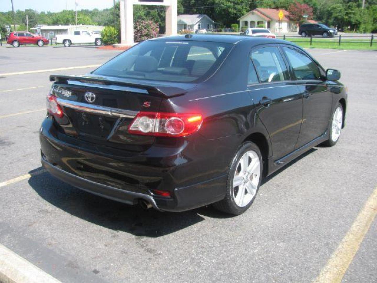 2013 Black Toyota Corolla S 4-Speed AT (5YFBU4EE1DP) with an 1.8L L4 DOHC 16V engine, 4-Speed Automatic transmission, located at 2443 Albert Pike, Hot Springs, AR, 71913, (501) 623-6255, 34.492222, -93.109993 - Photo#2