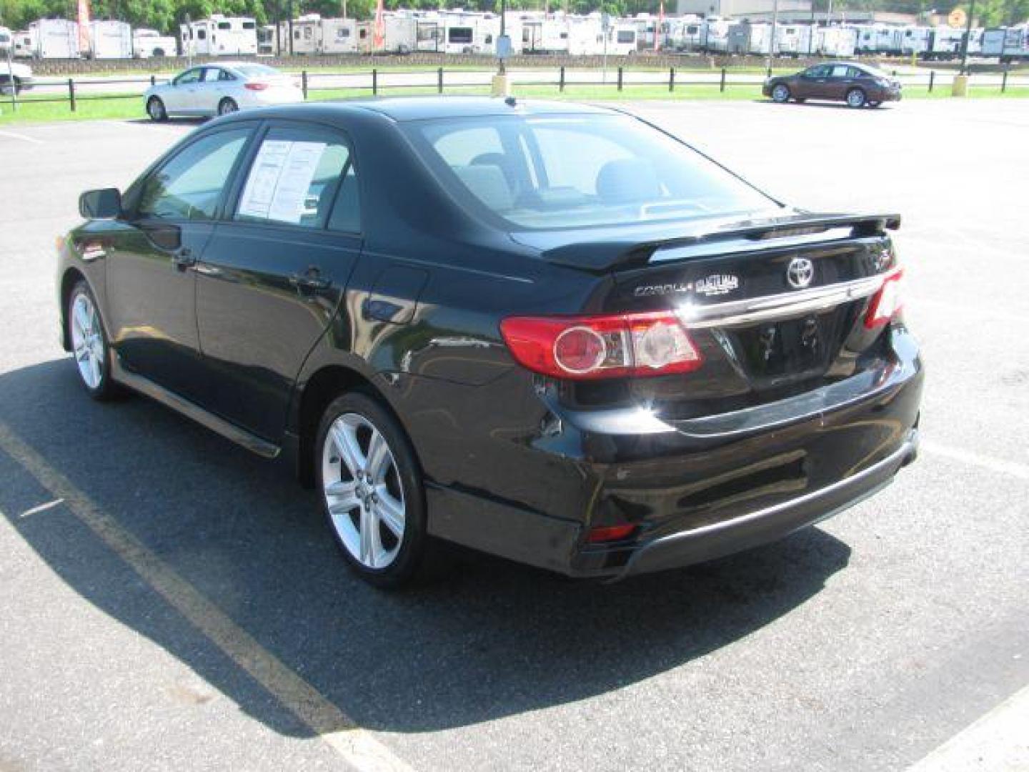 2013 Black Toyota Corolla S 4-Speed AT (5YFBU4EE1DP) with an 1.8L L4 DOHC 16V engine, 4-Speed Automatic transmission, located at 2443 Albert Pike, Hot Springs, AR, 71913, (501) 623-6255, 34.492222, -93.109993 - Photo#3