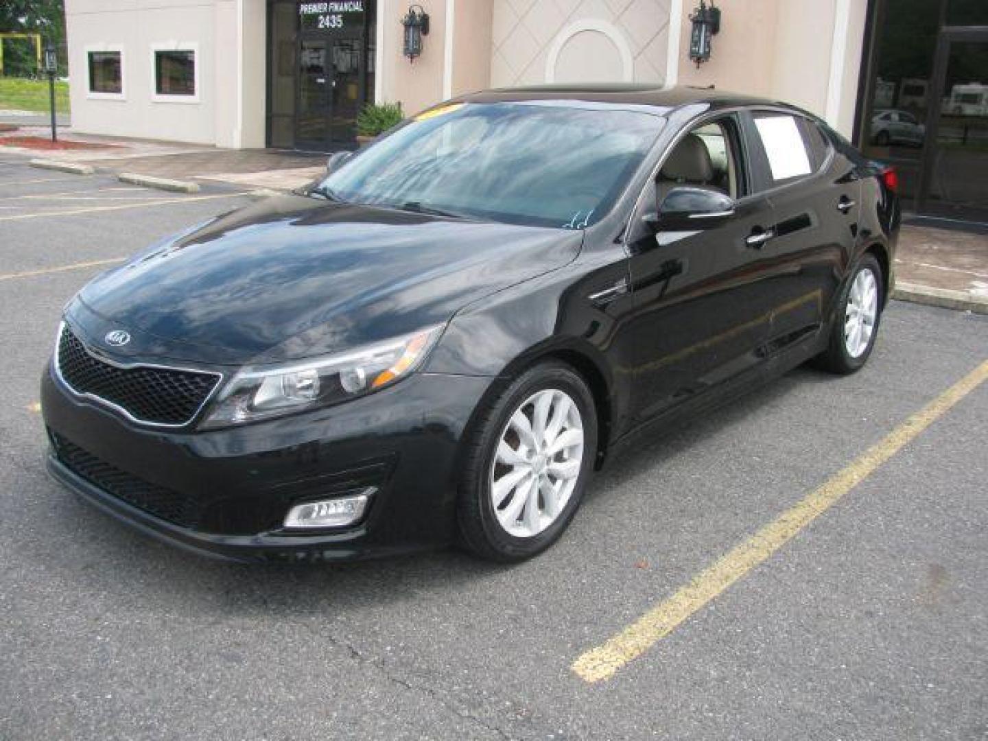 2015 Black Kia Optima EX (5XXGN4A74FG) with an 2.4L L4 DOHC 16V engine, 6-Speed Automatic transmission, located at 2443 Albert Pike, Hot Springs, AR, 71913, (501) 623-6255, 34.492222, -93.109993 - LISTED FEATURES MAY BE OPTIONAL AND NOT INCLUDED ON THIS VEHICLE!!! - Photo#0