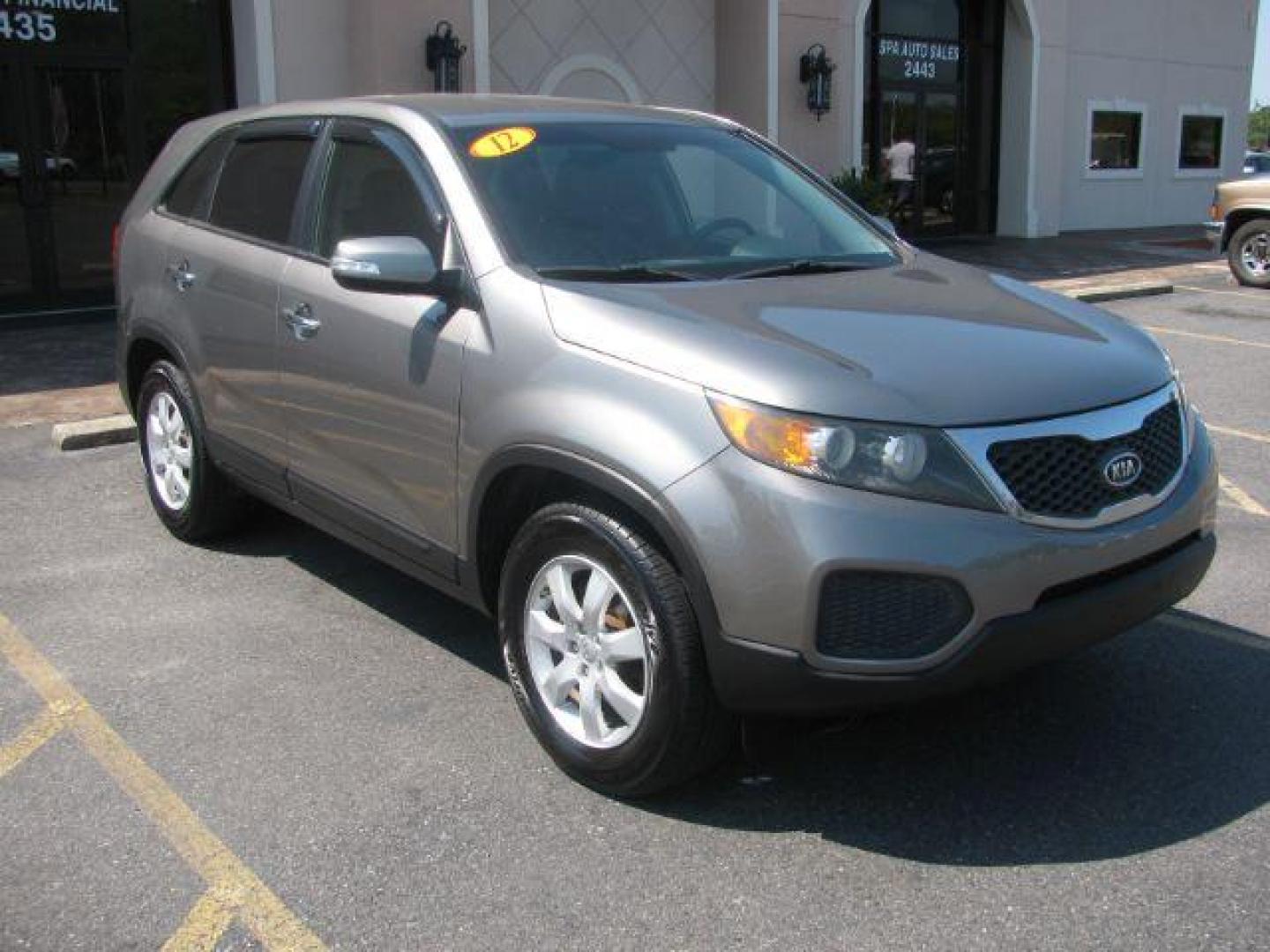 2012 Gray Kia Sorento LX 2WD (5XYKT3A17CG) with an 2.4L L4 DOHC 16V engine, 6-Speed Automatic transmission, located at 2443 Albert Pike, Hot Springs, AR, 71913, (501) 623-6255, 34.492222, -93.109993 - LISTED FEATURES MAY BE OPTIONAL AND NOT INCLUDED ON THIS VEHICLE!!! - Photo#0