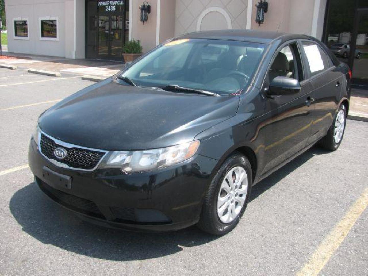 2012 Black Kia Forte EX (KNAFU4A28C5) with an 2.0L L4 DOHC 16V engine, located at 2443 Albert Pike, Hot Springs, AR, 71913, (501) 623-6255, 34.492222, -93.109993 - Photo#0