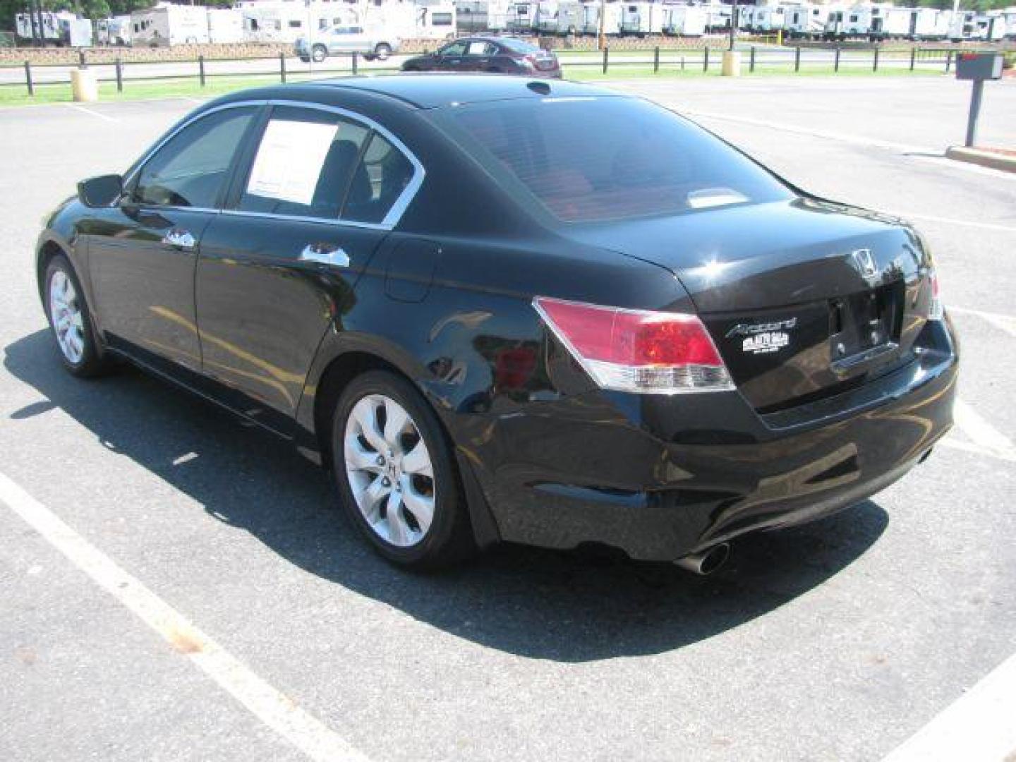 2010 Black Honda Accord EX-L V-6 Sedan AT (5KBCP3F81AB) with an 3.5L V6 SOHC 24V engine, 5-Speed Automatic transmission, located at 2443 Albert Pike, Hot Springs, AR, 71913, (501) 623-6255, 34.492222, -93.109993 - Photo#2