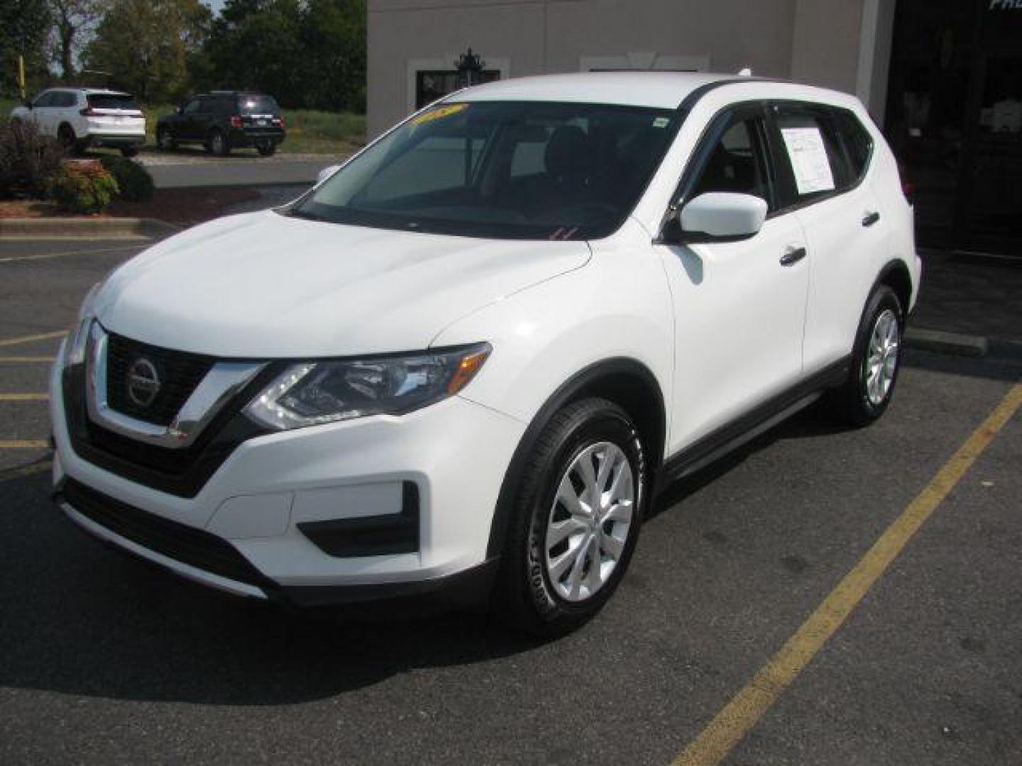 2018 White Nissan Rogue S 2WD (KNMAT2MT7JP) with an 2.5L L4 DOHC 16V engine, Continuously Variable Transmission transmission, located at 2443 Albert Pike, Hot Springs, AR, 71913, (501) 623-6255, 34.492222, -93.109993 - Photo#0