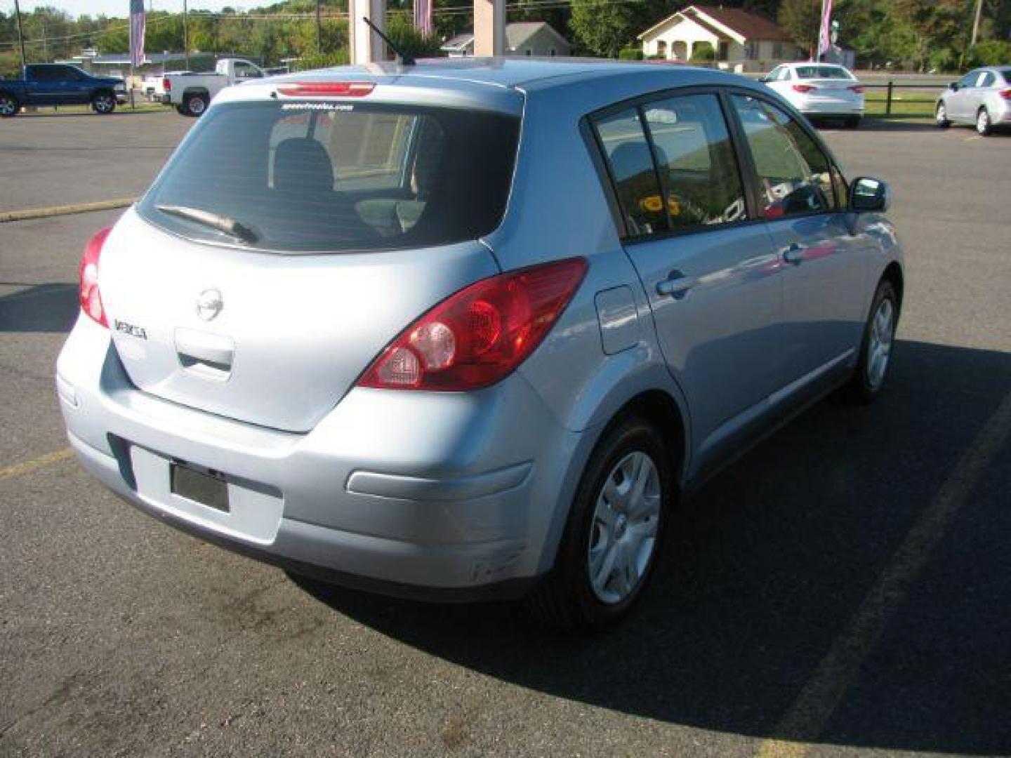 2011 Blue Nissan Versa 1.8 S Hatchback (3N1BC1CP8BL) with an 1.8L L4 DOHC 16V engine, located at 2443 Albert Pike, Hot Springs, AR, 71913, (501) 623-6255, 34.492222, -93.109993 - Photo#3