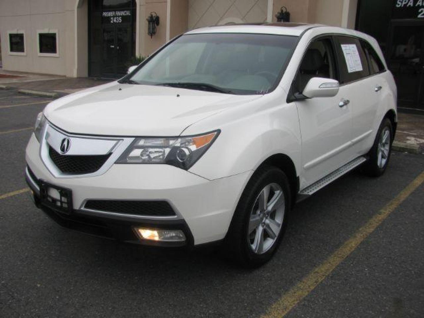 2011 White Acura MDX 6-Spd AT w/Tech and Entertainment Package (2HNYD2H42BH) with an 3.7L V6 SOHC 24V engine, 6-Speed Automatic transmission, located at 2443 Albert Pike, Hot Springs, AR, 71913, (501) 623-6255, 34.492222, -93.109993 - Photo#0