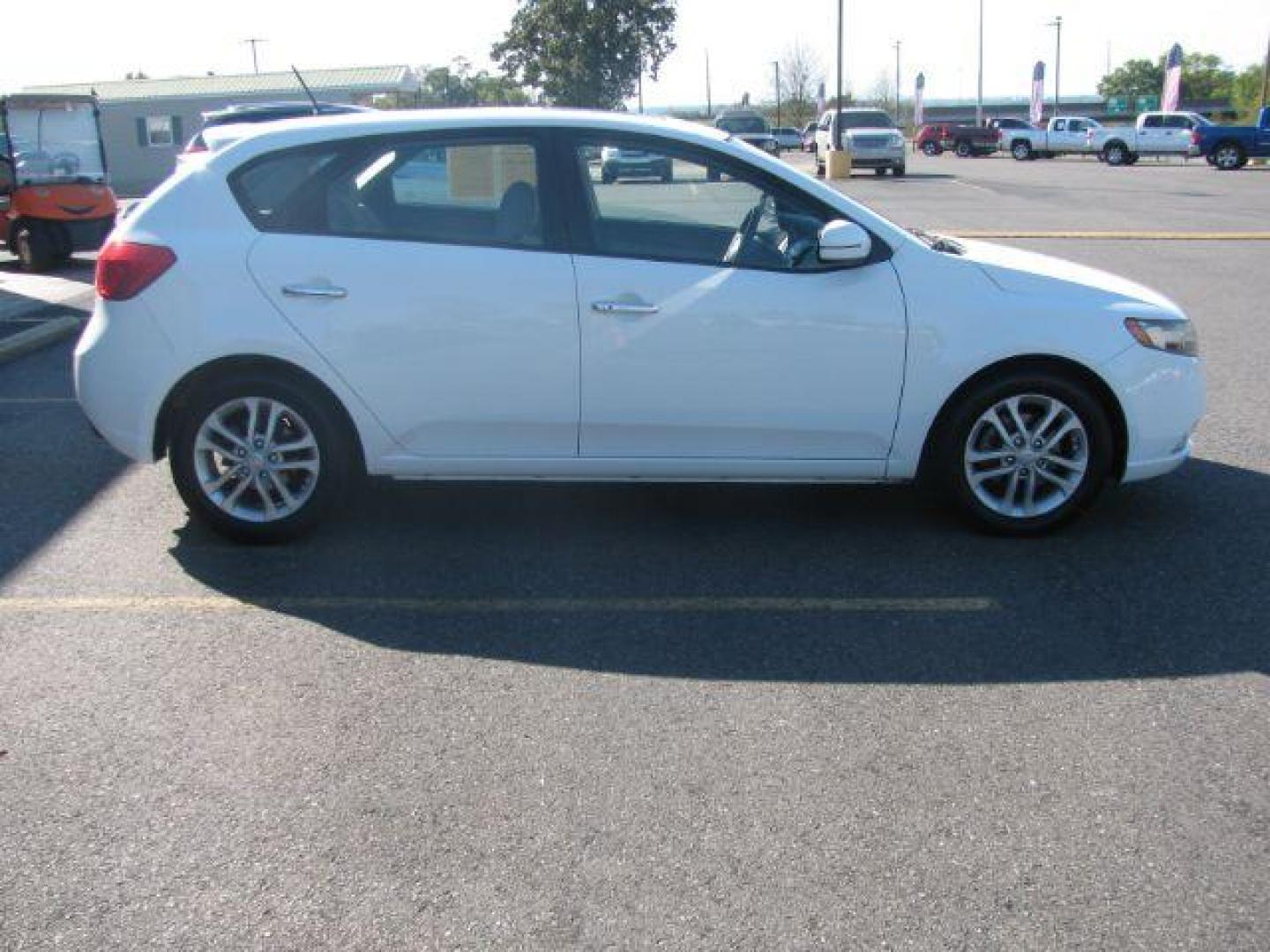 2012 White Kia Forte 5-Door EX (KNAFU5A26C5) with an 2.0L L4 DOHC 16V engine, located at 2443 Albert Pike, Hot Springs, AR, 71913, (501) 623-6255, 34.492222, -93.109993 - Photo#4