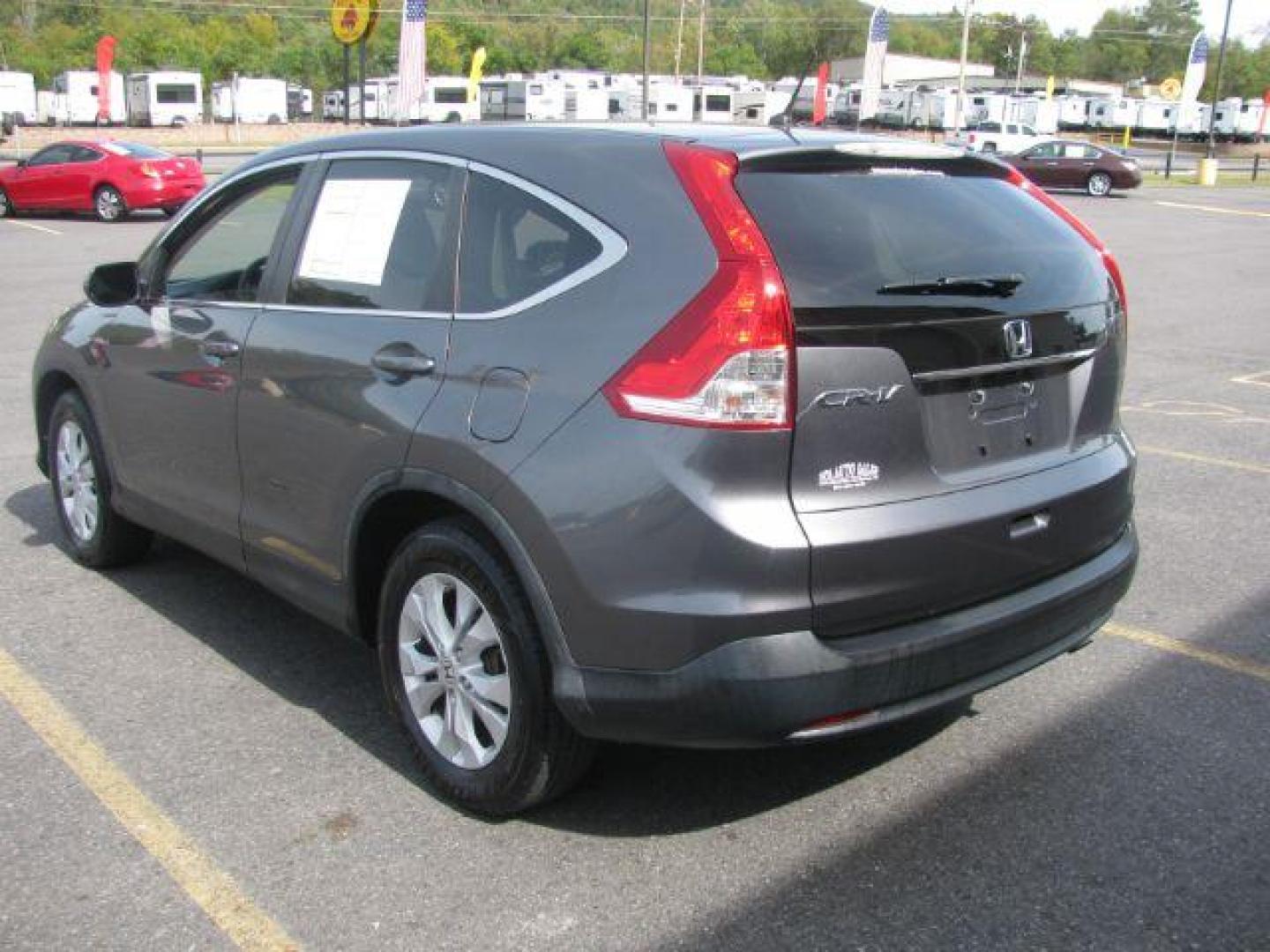 2013 Gray Honda CR-V EX 2WD 5-Speed AT (3CZRM3H51DG) with an 2.4L L4 DOHC 16V engine, 5-Speed Automatic transmission, located at 2443 Albert Pike, Hot Springs, AR, 71913, (501) 623-6255, 34.492222, -93.109993 - LISTED FEATURES MAY BE OPTIONAL AND NOT INCLUDED ON THIS VEHICLE!!! - Photo#2