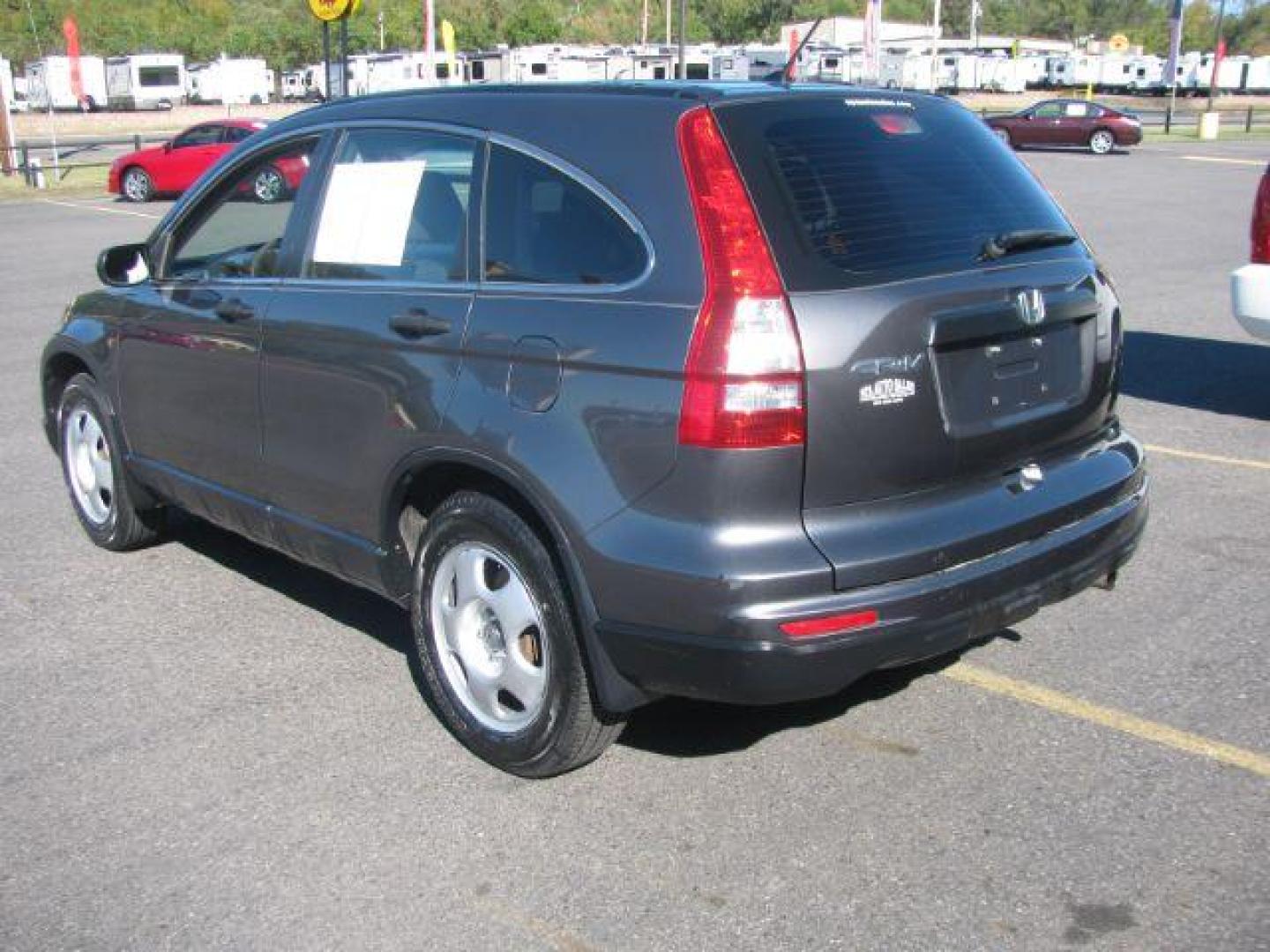 2011 Gray Honda CR-V LX 2WD 5-Speed AT (JHLRE3H30BC) with an 2.4L L4 DOHC 16V engine, 5-Speed Automatic transmission, located at 2443 Albert Pike, Hot Springs, AR, 71913, (501) 623-6255, 34.492222, -93.109993 - Photo#2