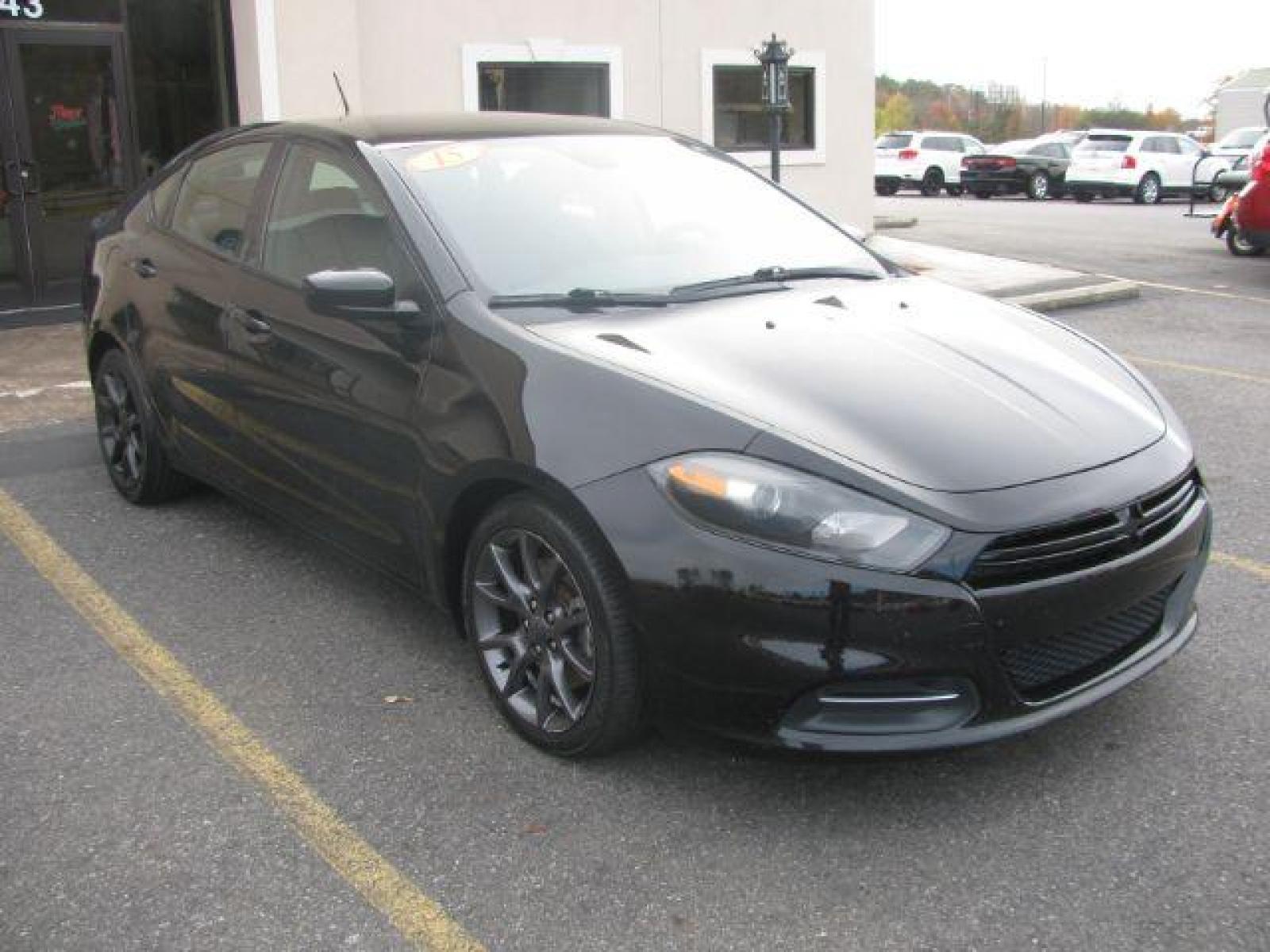 2015 Black Dodge Dart SEDAN 4-DR (1C3CDFAA5FD) with an 2.0L L4 DOHC 16V TURBO engine, located at 2443 Albert Pike, Hot Springs, AR, 71913, (501) 623-6255, 34.492222, -93.109993 - LISTED FEATURES MAY BE OPTIONAL AND NOT INCLUDED ON THIS VEHICLE!!! - Photo #5