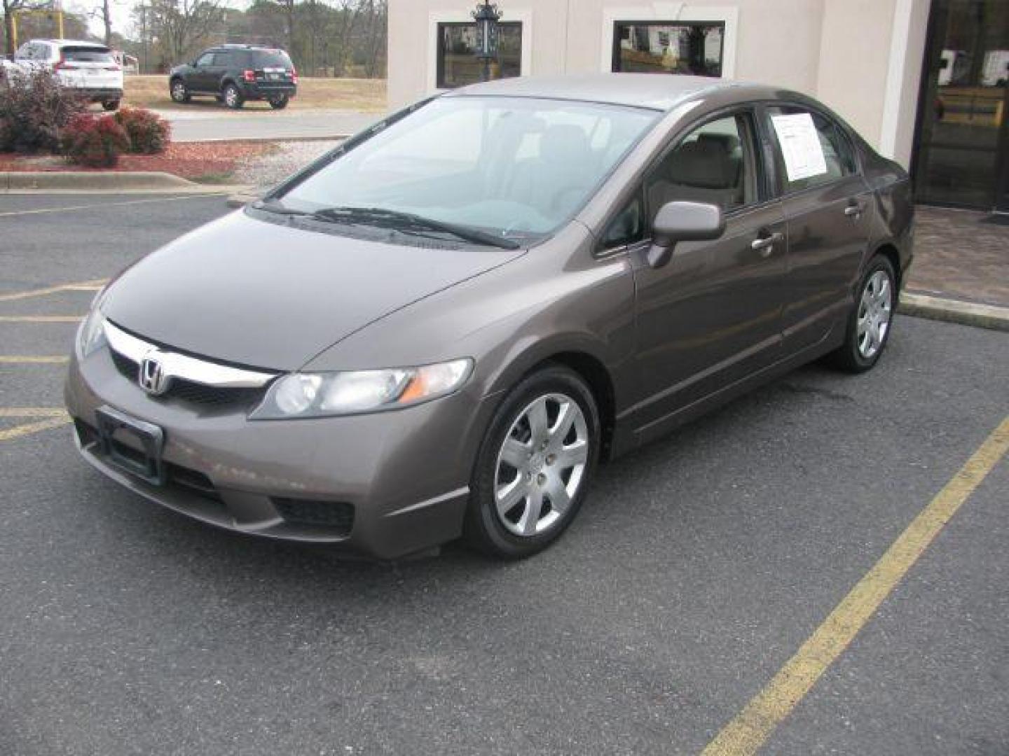 2010 Gray Honda Civic LX Sedan 5-Speed AT (2HGFA1F53AH) with an 1.8L L4 SOHC 16V engine, 5-Speed Automatic transmission, located at 2443 Albert Pike, Hot Springs, AR, 71913, (501) 623-6255, 34.492222, -93.109993 - Photo#0