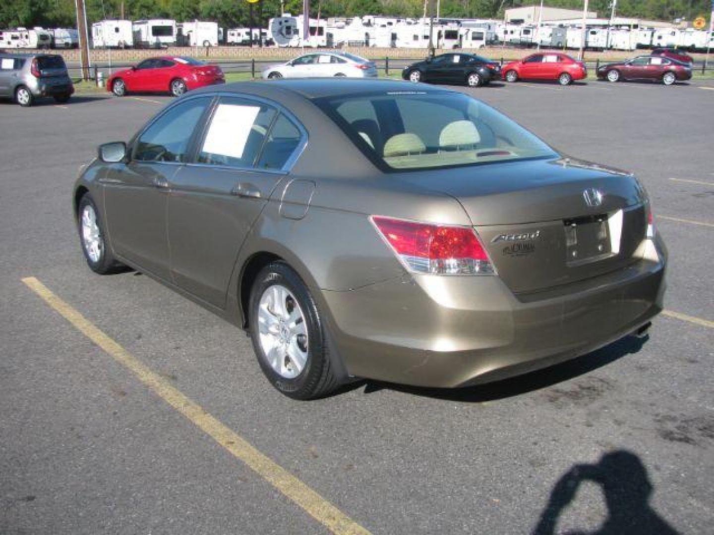 2010 Gold Honda Accord LX-P Sedan AT (1HGCP2F40AA) with an 2.4L L4 DOHC 16V engine, 5-Speed Automatic transmission, located at 2443 Albert Pike, Hot Springs, AR, 71913, (501) 623-6255, 34.492222, -93.109993 - Photo#2