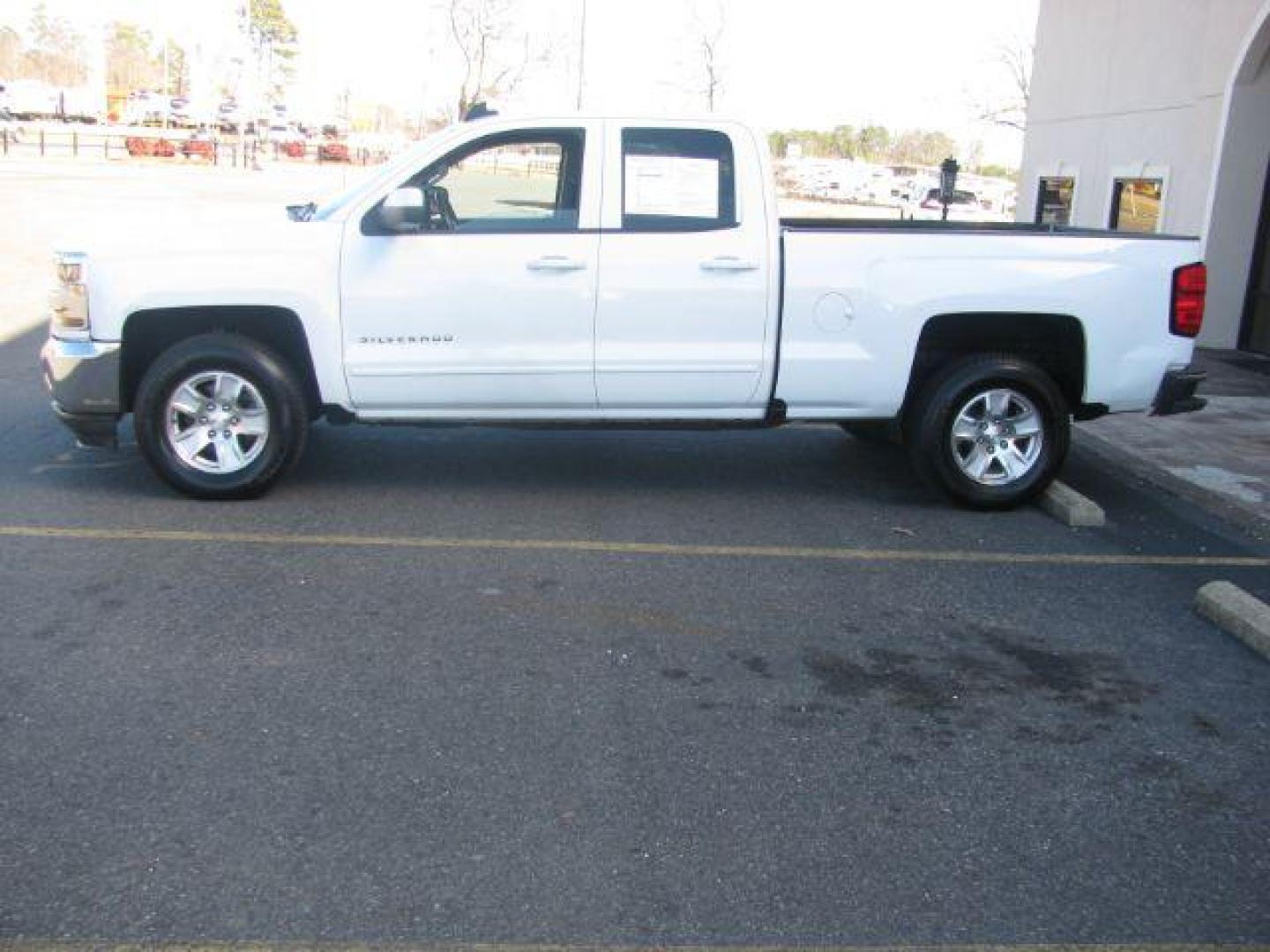 2019 White Chevrolet Silverado 1500 Work Truck Double Cab 2WD (2GCRCPEC3K1) with an 5.3L V8 OHV 16V engine, 6-Speed Automatic transmission, located at 2443 Albert Pike, Hot Springs, AR, 71913, (501) 623-6255, 34.492222, -93.109993 - Photo#1