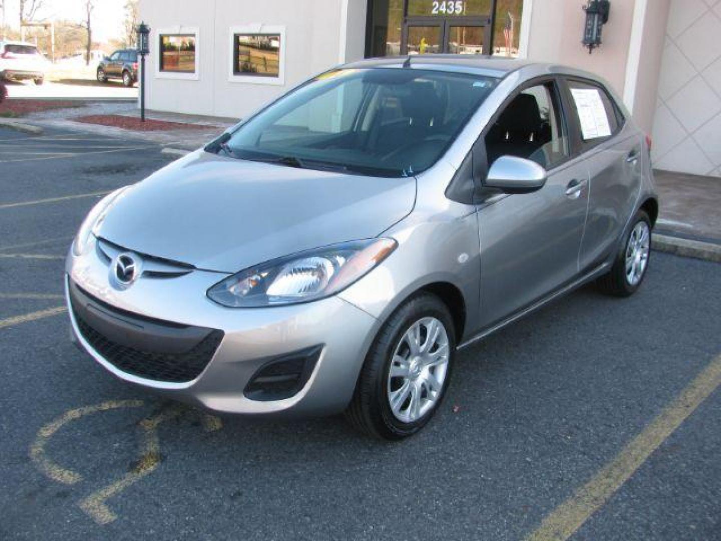 2014 Gray Mazda MAZDA2 Sport AT (JM1DE1KY8E0) with an 1.5L L4 DOHC 16V engine, 4-Speed Automatic transmission, located at 2443 Albert Pike, Hot Springs, AR, 71913, (501) 623-6255, 34.492222, -93.109993 - LISTED FEATURES MAY BE OPTIONAL AND NOT INCLUDED ON THIS VEHICLE!!! - Photo#0