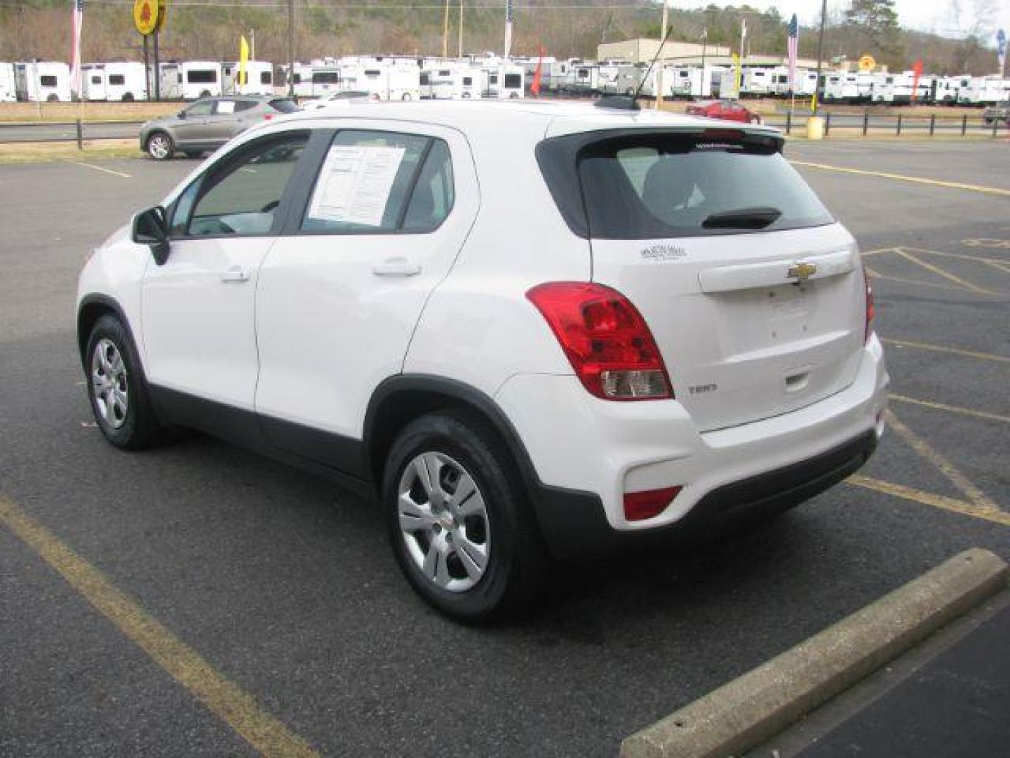 2018 White Chevrolet Trax LS FWD (3GNCJKSB5JL) with an 1.4L L4 DOHC 16V engine, 6-Speed Automatic transmission, located at 2443 Albert Pike, Hot Springs, AR, 71913, (501) 623-6255, 34.492222, -93.109993 - Photo#2