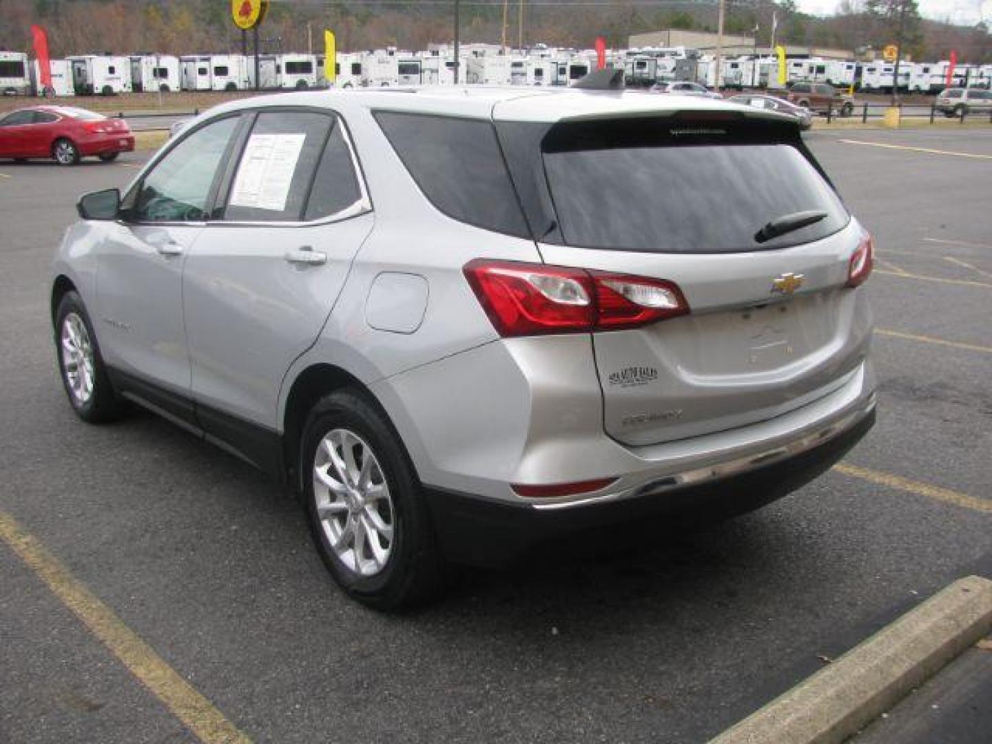 2018 Silver Chevrolet Equinox LT 2WD (3GNAXJEV0JL) with an 1.5L L4 DOHC 16V TURBO engine, 6-Speed Automatic transmission, located at 2443 Albert Pike, Hot Springs, AR, 71913, (501) 623-6255, 34.492222, -93.109993 - Photo#2