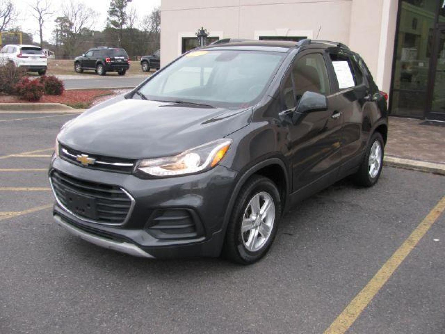 2017 Gray Chevrolet Trax LT FWD (3GNCJLSB6HL) with an 1.4L L4 DOHC 16V engine, 6-Speed Automatic transmission, located at 2443 Albert Pike, Hot Springs, AR, 71913, (501) 623-6255, 34.492222, -93.109993 - LISTED FEATURES MAY BE OPTIONAL AND NOT INCLUDED ON THIS VEHICLE!!! - Photo#0