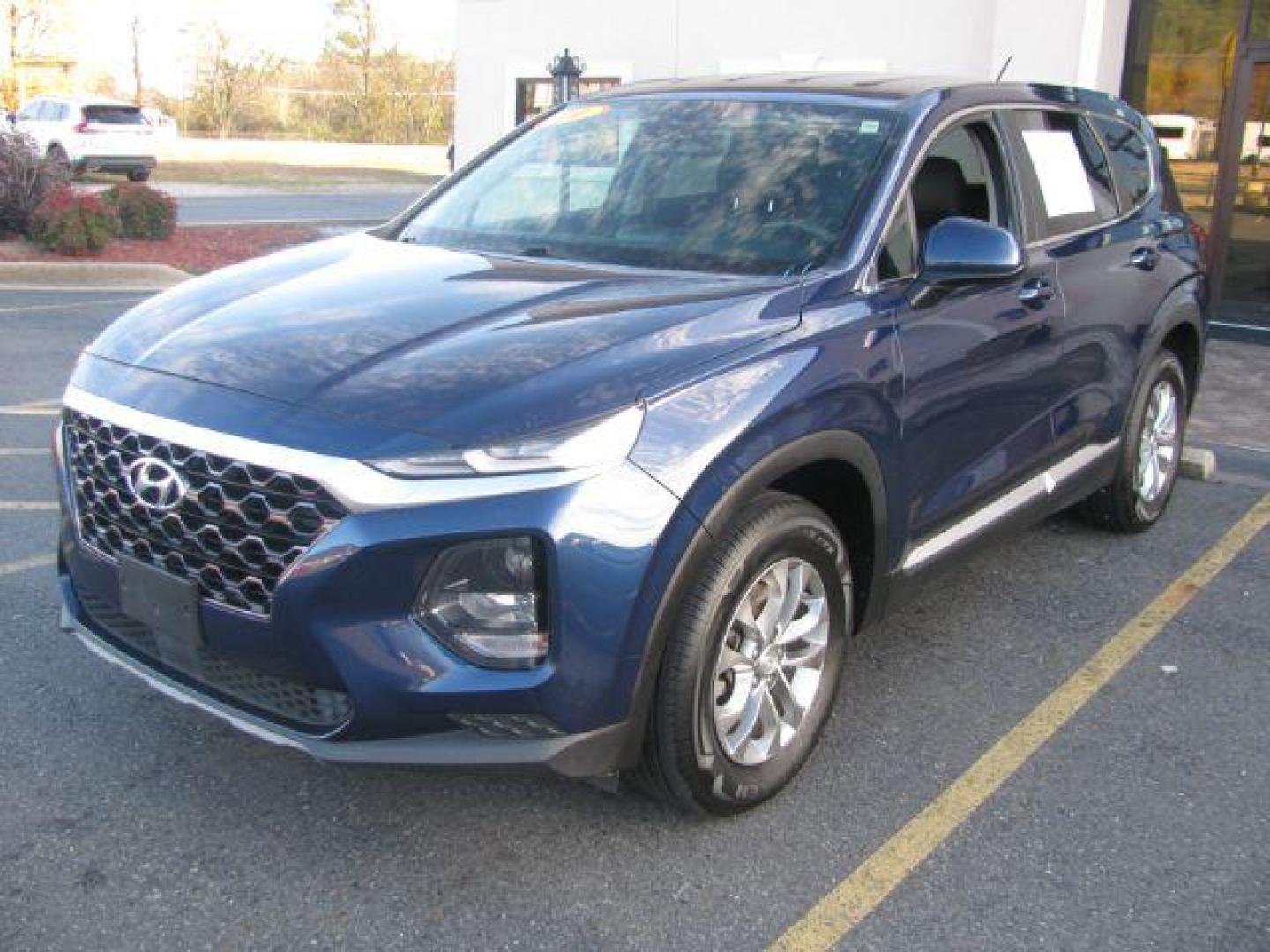 2019 Blue Hyundai Santa Fe SE 2.4 (5NMS23AD4KH) with an 2.4L L4 DOHC 16V engine, 8-Speed Automatic transmission, located at 2443 Albert Pike, Hot Springs, AR, 71913, (501) 623-6255, 34.492222, -93.109993 - Photo#0