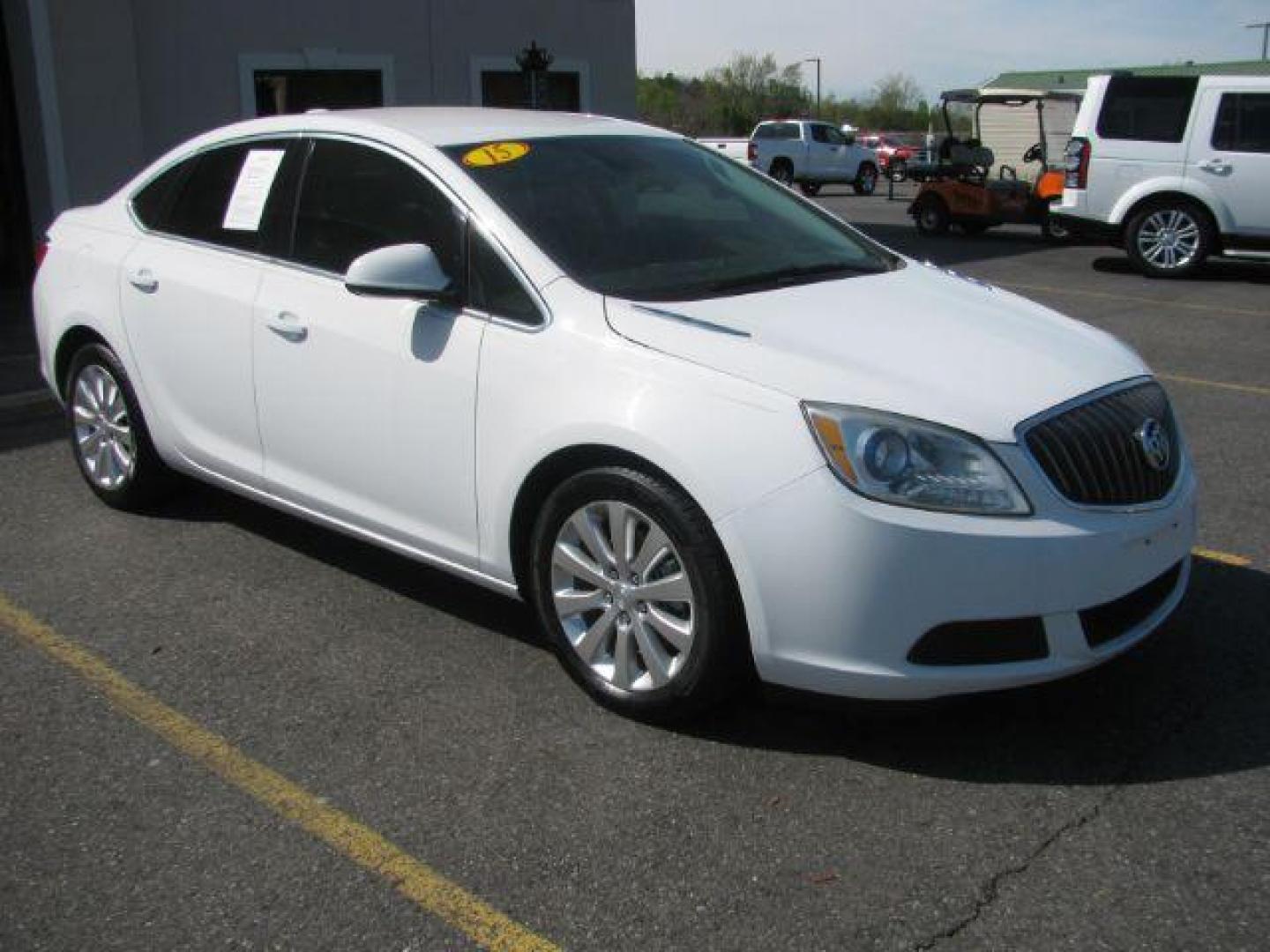 2015 White Buick Verano Base (1G4PP5SK7F4) with an 2.4L L4 DOHC 16V FFV engine, 6-Speed Automatic transmission, located at 2443 Albert Pike, Hot Springs, AR, 71913, (501) 623-6255, 34.492222, -93.109993 - ALL LISTED FEATURES MAY NOT BE AVAILABLE!!!! - Photo#0