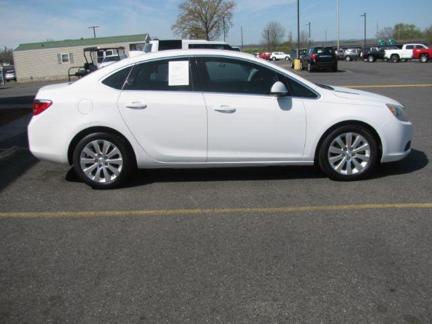 2015 White Buick Verano Base (1G4PP5SK7F4) with an 2.4L L4 DOHC 16V FFV engine, 6-Speed Automatic transmission, located at 2443 Albert Pike, Hot Springs, AR, 71913, (501) 623-6255, 34.492222, -93.109993 - ALL LISTED FEATURES MAY NOT BE AVAILABLE!!!! - Photo#1