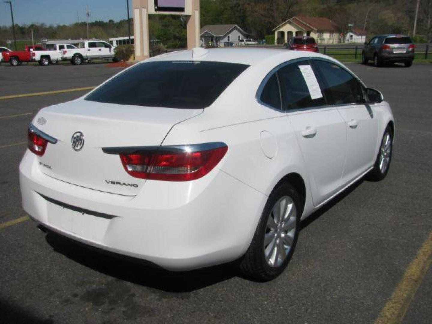 2015 White Buick Verano Base (1G4PP5SK7F4) with an 2.4L L4 DOHC 16V FFV engine, 6-Speed Automatic transmission, located at 2443 Albert Pike, Hot Springs, AR, 71913, (501) 623-6255, 34.492222, -93.109993 - ALL LISTED FEATURES MAY NOT BE AVAILABLE!!!! - Photo#2