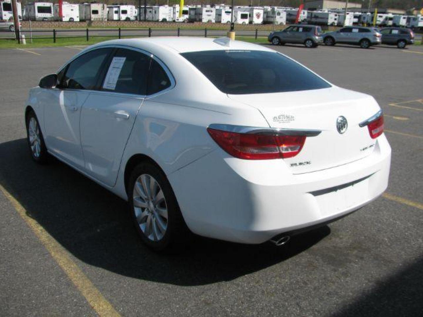 2015 White Buick Verano Base (1G4PP5SK7F4) with an 2.4L L4 DOHC 16V FFV engine, 6-Speed Automatic transmission, located at 2443 Albert Pike, Hot Springs, AR, 71913, (501) 623-6255, 34.492222, -93.109993 - ALL LISTED FEATURES MAY NOT BE AVAILABLE!!!! - Photo#3