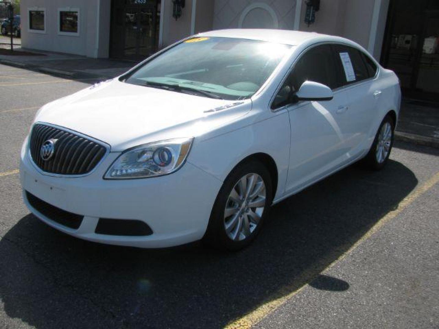 2015 White Buick Verano Base (1G4PP5SK7F4) with an 2.4L L4 DOHC 16V FFV engine, 6-Speed Automatic transmission, located at 2443 Albert Pike, Hot Springs, AR, 71913, (501) 623-6255, 34.492222, -93.109993 - ALL LISTED FEATURES MAY NOT BE AVAILABLE!!!! - Photo#5