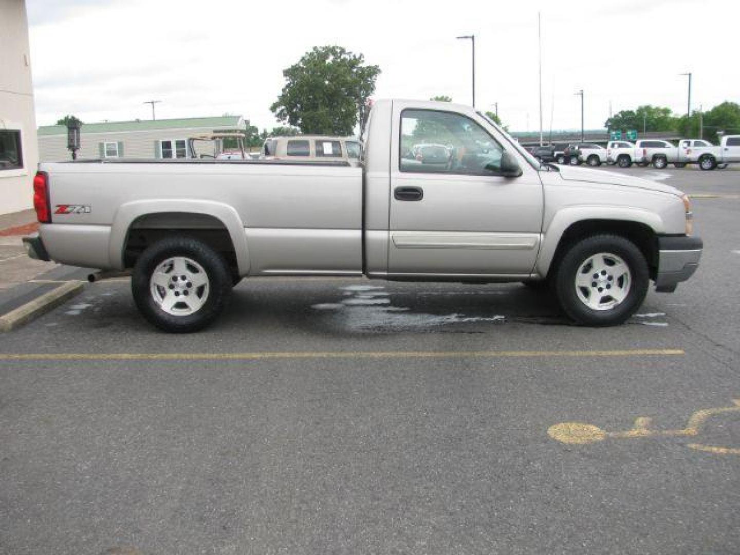 2005 Pewter Chevrolet Silverado 1500 LS Long Bed 4WD (1GCEK14T55Z) with an 5.3L V8 OHV 16V engine, located at 2443 Albert Pike, Hot Springs, AR, 71913, (501) 623-6255, 34.492222, -93.109993 - Photo#5