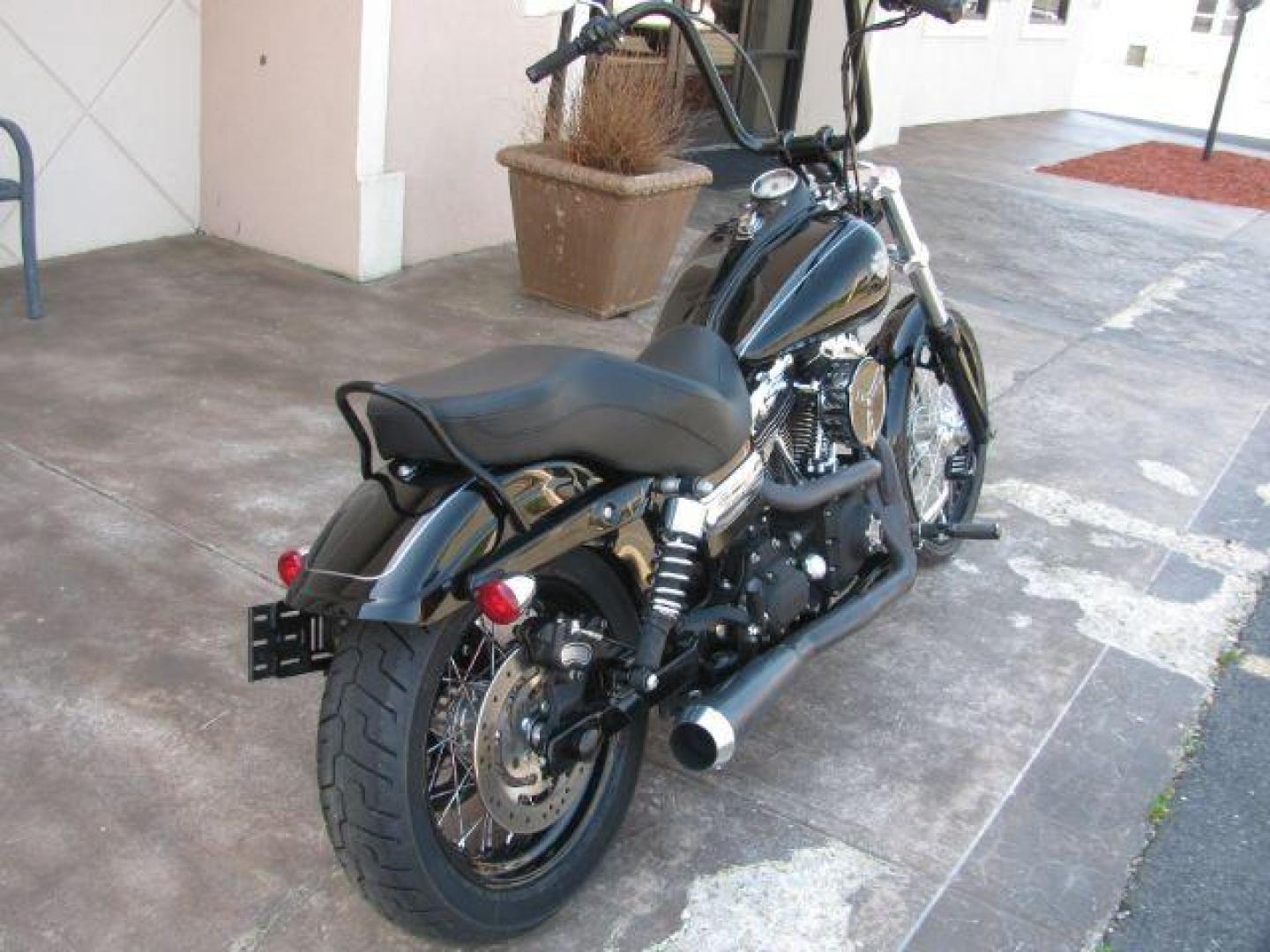 2010 Black Harley-Davidson FXDWG Wide Glide - (1HD1GP414AC) with an 1584CC engine, located at 2443 Albert Pike, Hot Springs, AR, 71913, (501) 623-6255, 34.492222, -93.109993 - ALL LISTED FEATURES MAY NOT BE AVAILABLE!!!! - Photo#2