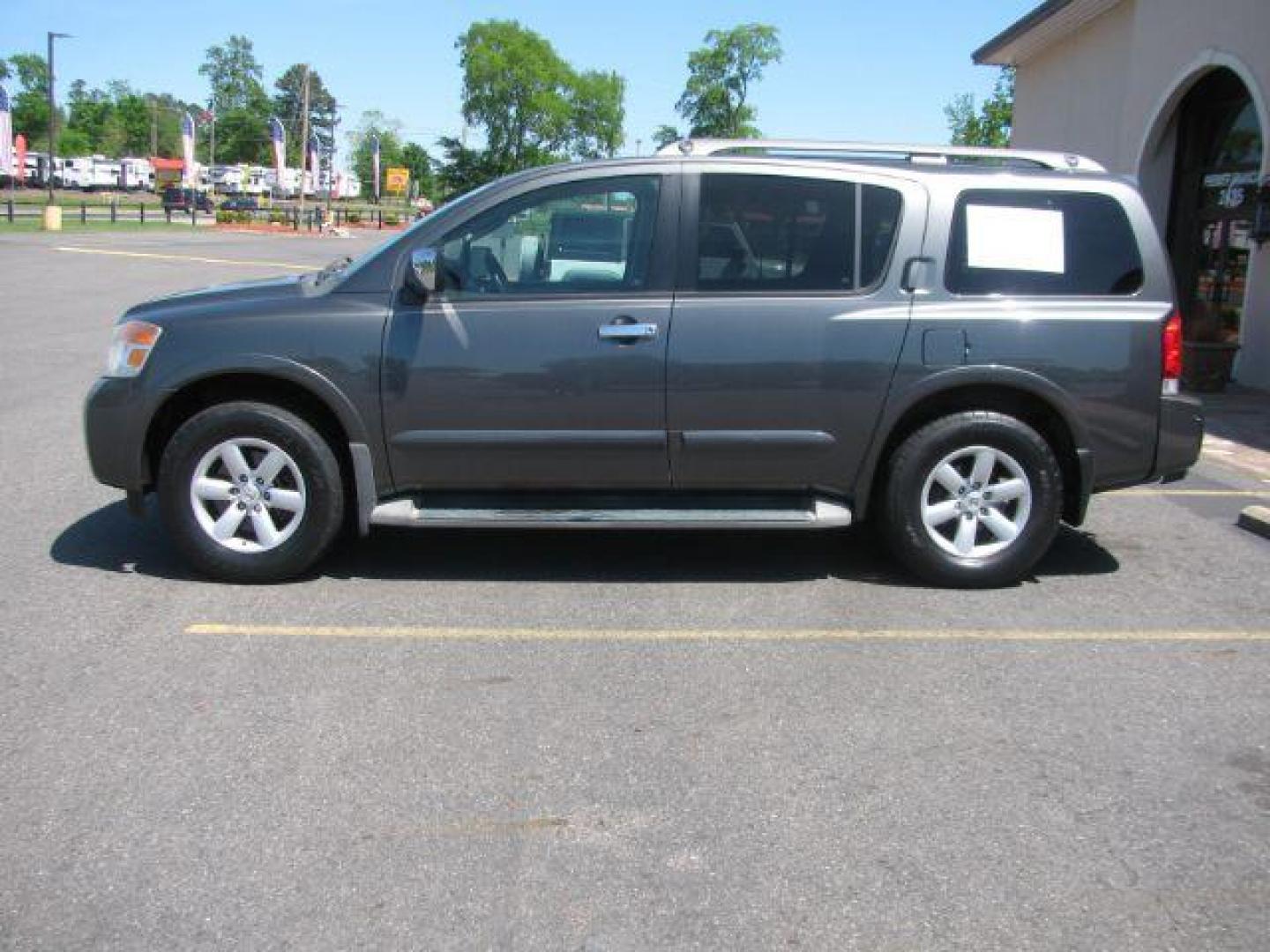 2010 Gray Nissan Armada SE 2WD (5N1BA0ND8AN) with an 5.6L V8 DOHC 32V FFV engine, 5-Speed Automatic transmission, located at 2443 Albert Pike, Hot Springs, AR, 71913, (501) 623-6255, 34.492222, -93.109993 - Photo#1