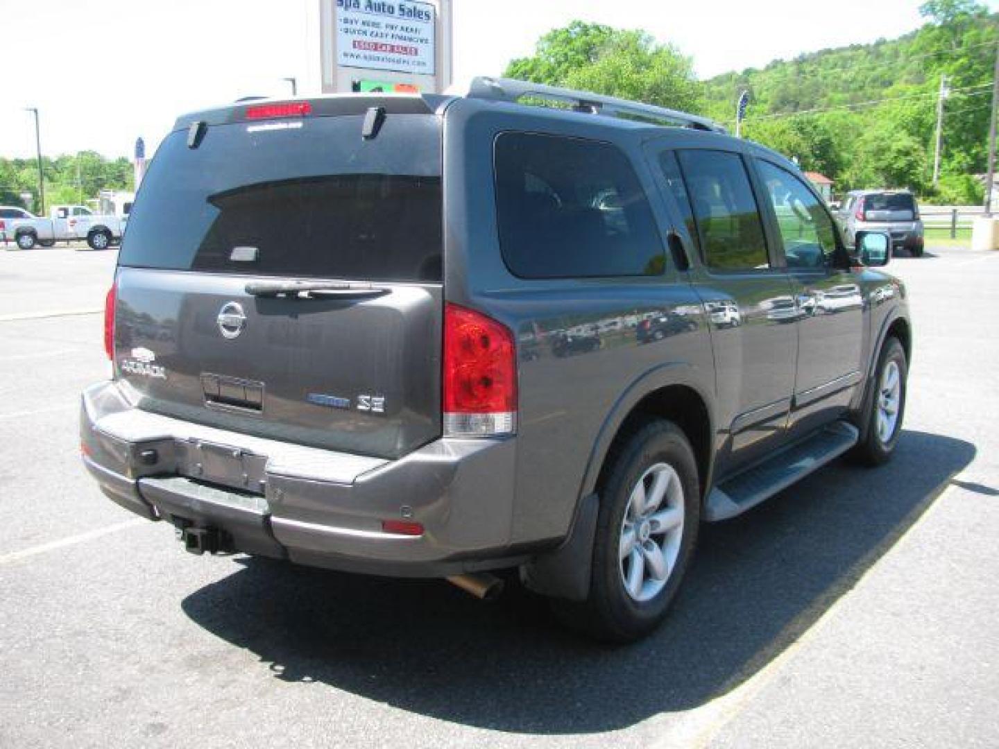 2010 Gray Nissan Armada SE 2WD (5N1BA0ND8AN) with an 5.6L V8 DOHC 32V FFV engine, 5-Speed Automatic transmission, located at 2443 Albert Pike, Hot Springs, AR, 71913, (501) 623-6255, 34.492222, -93.109993 - Photo#3