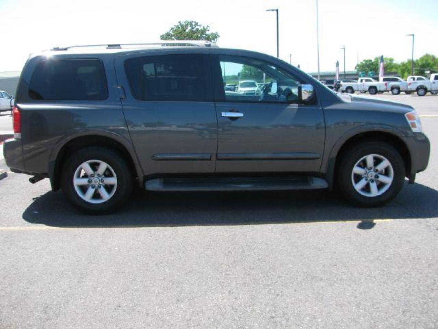 2010 Gray Nissan Armada SE 2WD (5N1BA0ND8AN) with an 5.6L V8 DOHC 32V FFV engine, 5-Speed Automatic transmission, located at 2443 Albert Pike, Hot Springs, AR, 71913, (501) 623-6255, 34.492222, -93.109993 - Photo#4