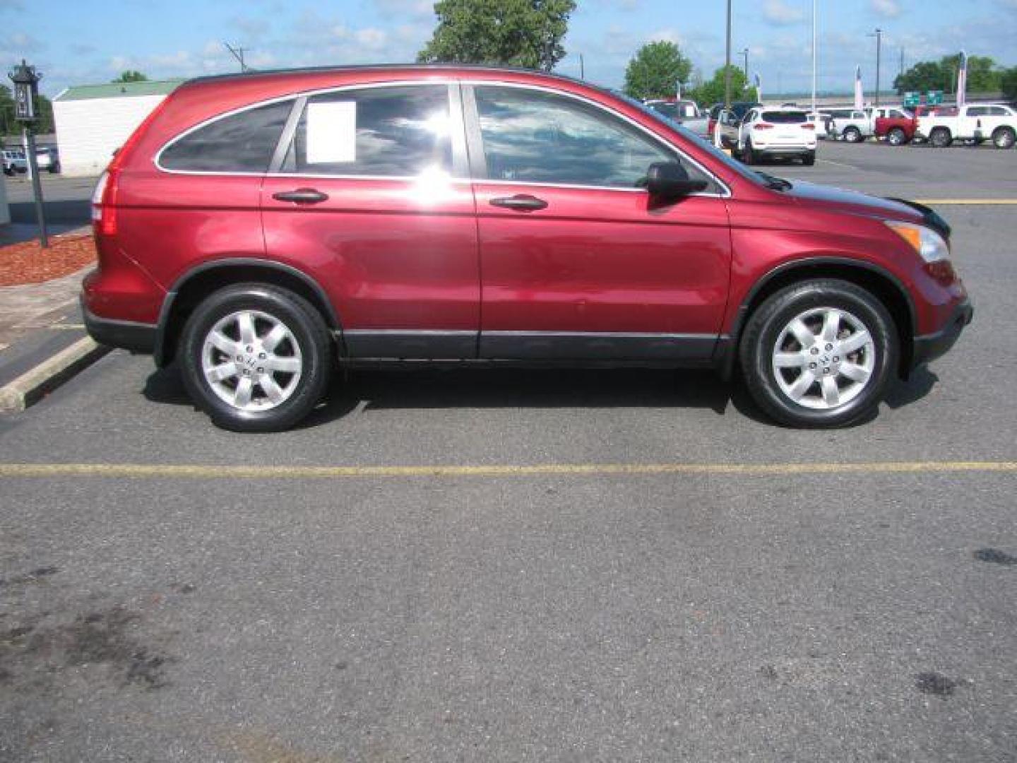 2007 Maroon Honda CR-V EX 2WD AT (JHLRE38527C) with an 2.4L L4 DOHC 16V engine, 5-Speed Automatic transmission, located at 2443 Albert Pike, Hot Springs, AR, 71913, (501) 623-6255, 34.492222, -93.109993 - Photo#1