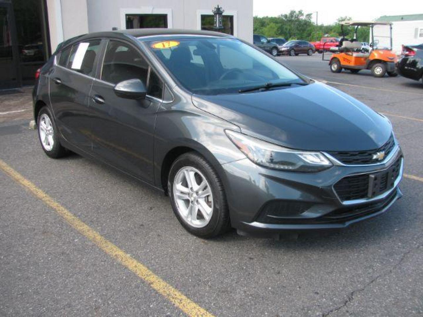 2017 Gray Chevrolet Cruze LT Auto Hatchback (3G1BE6SM0HS) with an 1.4L L4 DOHC 16V TURBO engine, 6-Speed Automatic transmission, located at 2443 Albert Pike, Hot Springs, AR, 71913, (501) 623-6255, 34.492222, -93.109993 - Photo#0