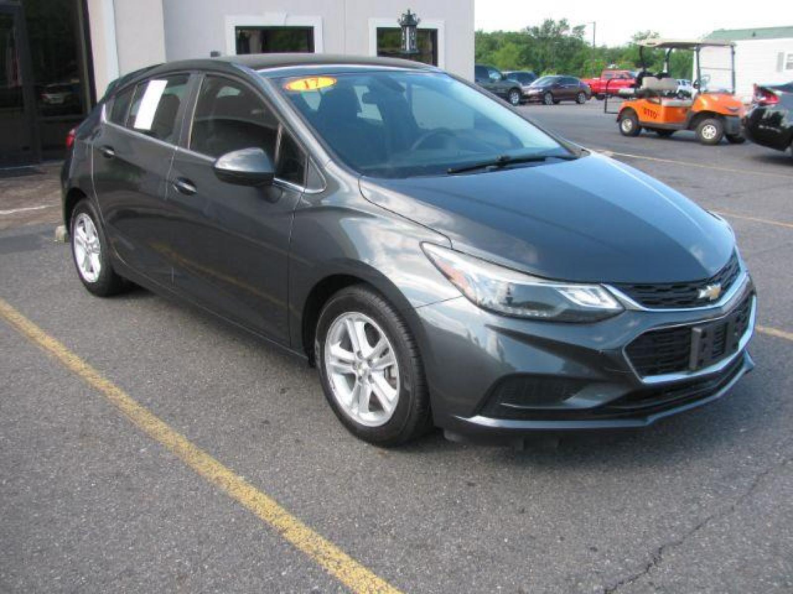 2017 Gray Chevrolet Cruze LT Auto Hatchback (3G1BE6SM0HS) with an 1.4L L4 DOHC 16V TURBO engine, 6-Speed Automatic transmission, located at 2443 Albert Pike, Hot Springs, AR, 71913, (501) 623-6255, 34.492222, -93.109993 - Photo #0