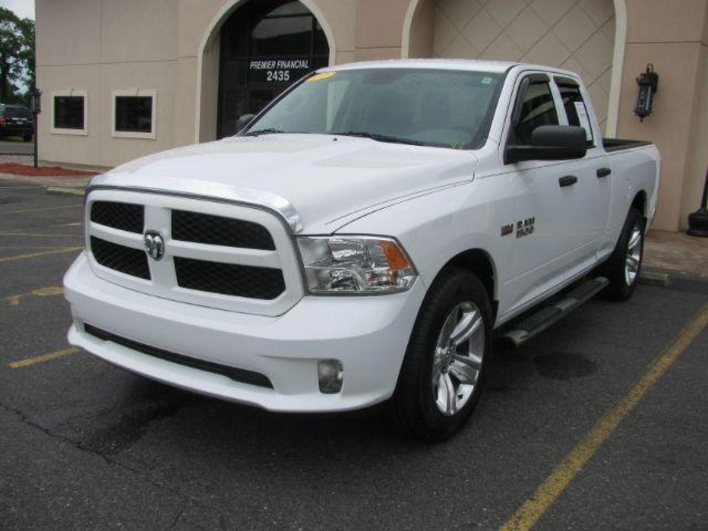 2017 White RAM 1500 Tradesman Quad Cab 2WD (1C6RR6FT0HS) with an 5.7L V8 OHV 16V engine, 8-Speed Automatic transmission, located at 2443 Albert Pike, Hot Springs, AR, 71913, (501) 623-6255, 34.492222, -93.109993 - Photo#0