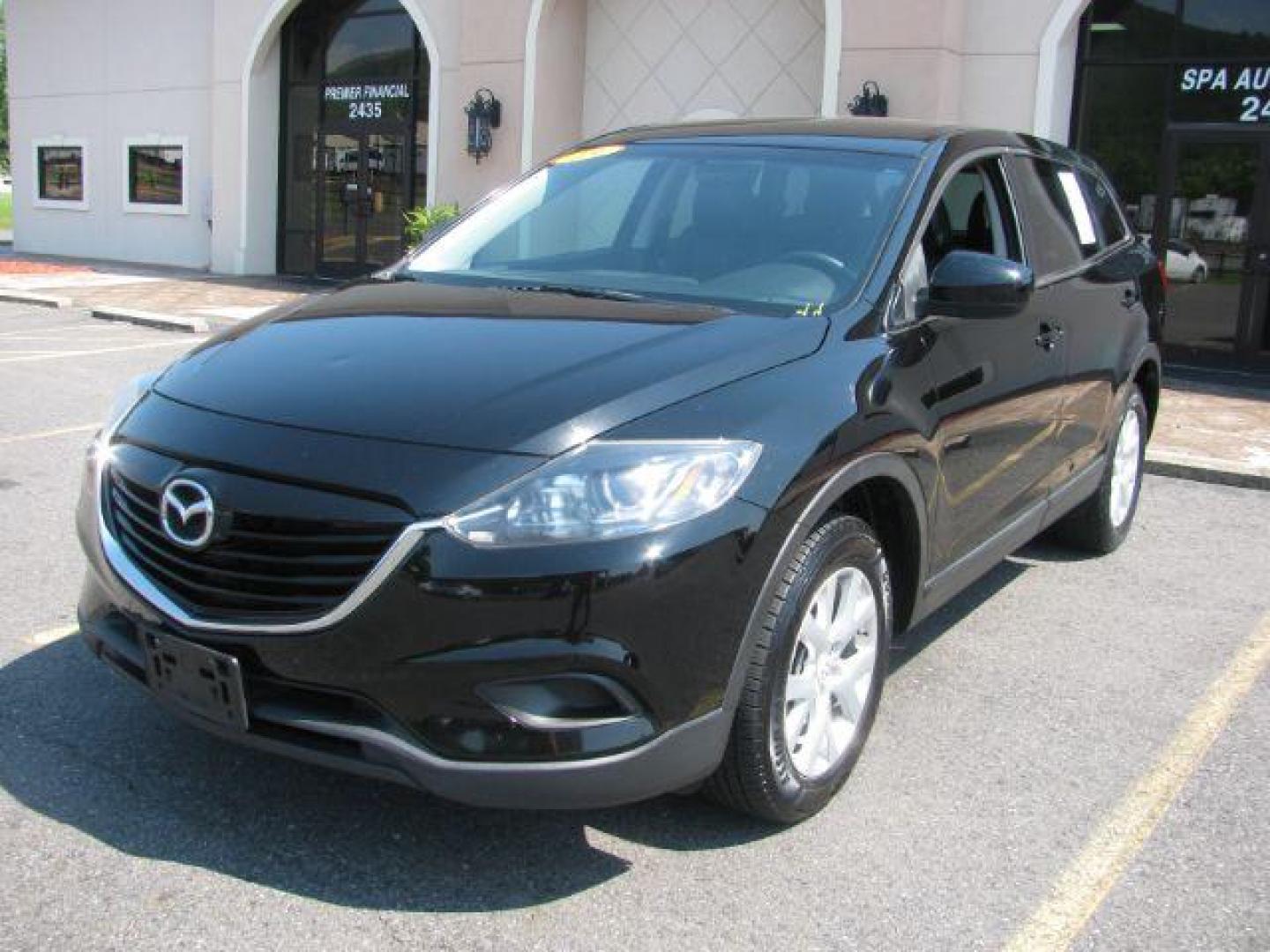 2013 Black Mazda CX-9 Touring AWD (JM3TB3CV7D0) with an 3.7L V6 DOHC 24V engine, 6-Speed Automatic transmission, located at 2443 Albert Pike, Hot Springs, AR, 71913, (501) 623-6255, 34.492222, -93.109993 - Photo#0